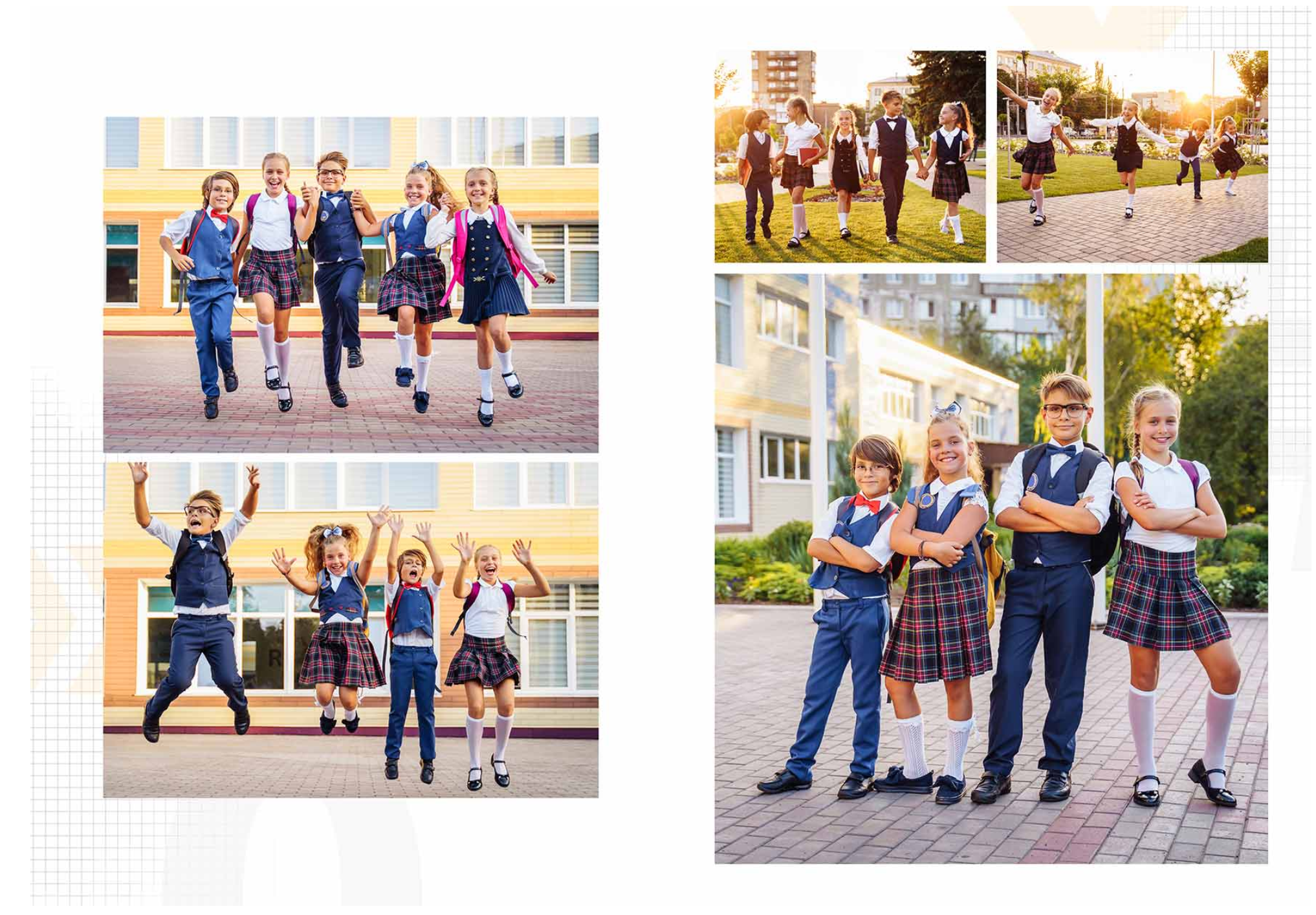 Выпускные альбомы 1-4 класс школьные красивые альбомы