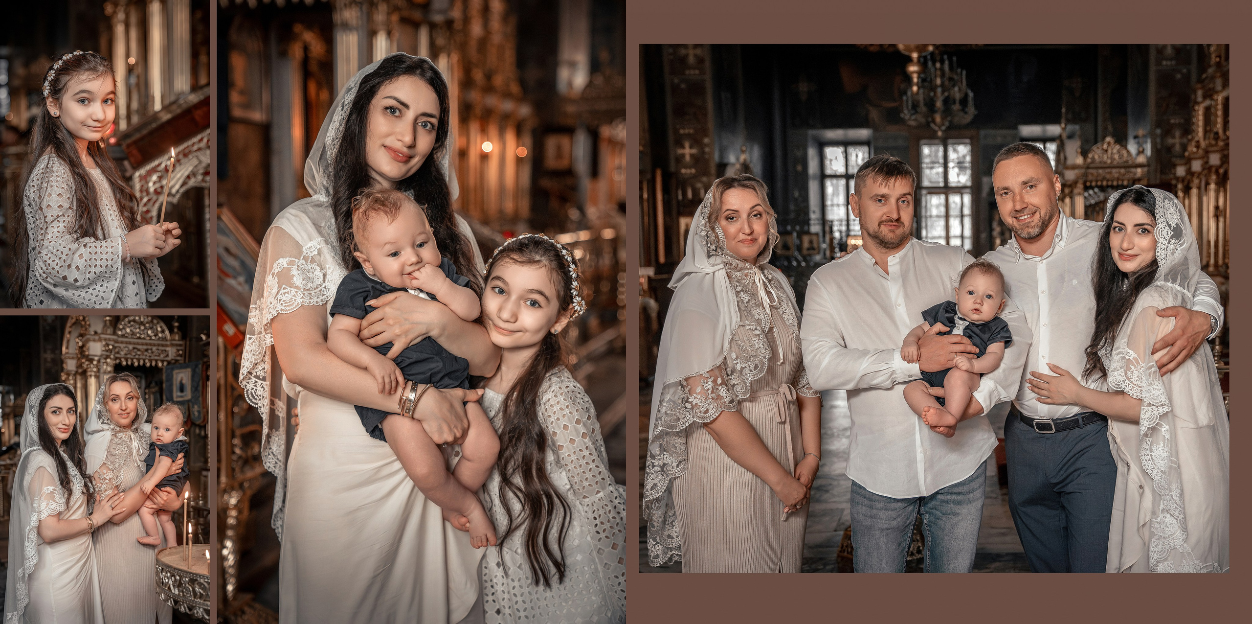 Крещение Гордея в Храме Воскресения Словущего в Даниловской Слободе, фотограф на крещение, видеосъемка таинства