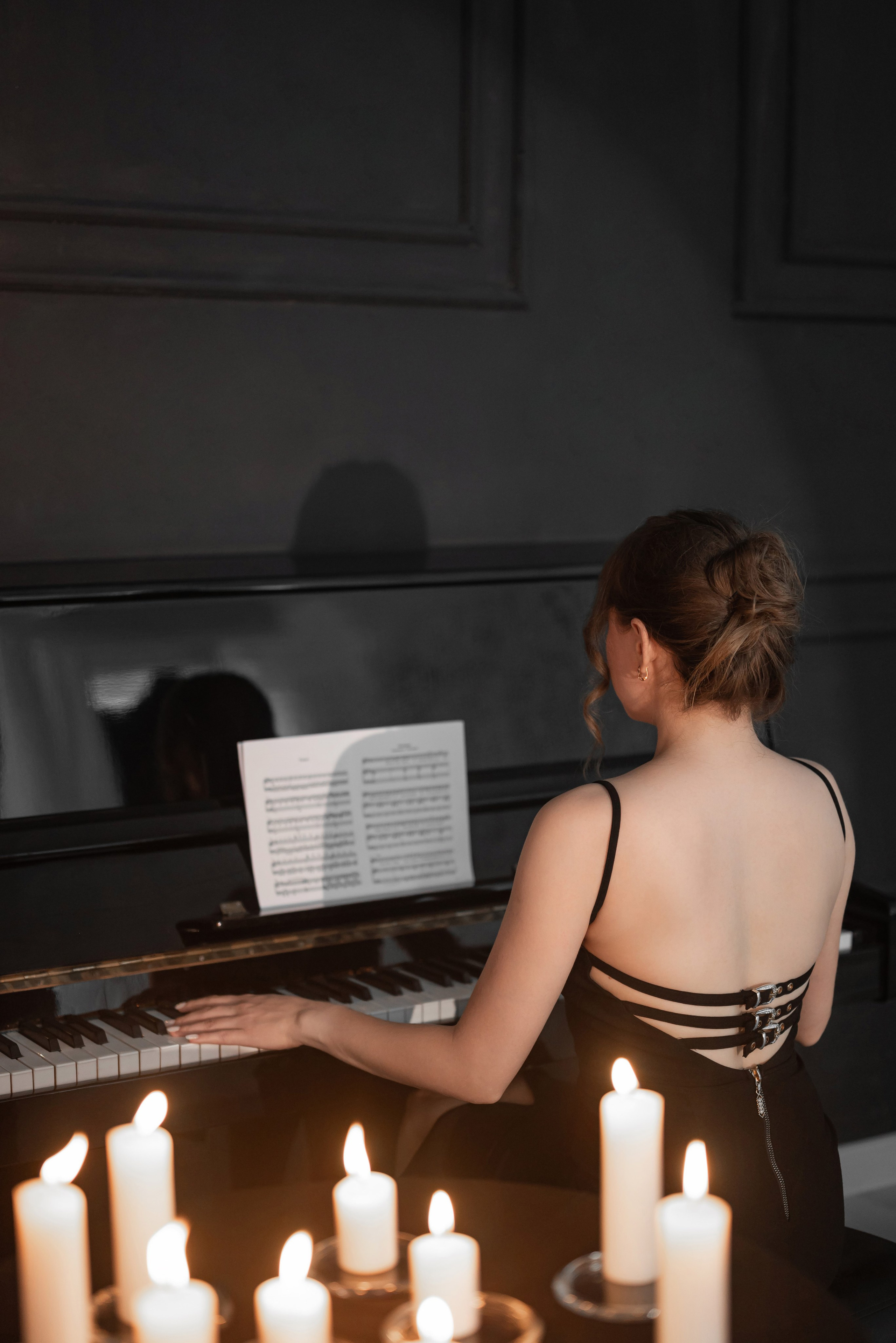 Фотопроект *Свечи и пианино*. Фотограф в городе Салават