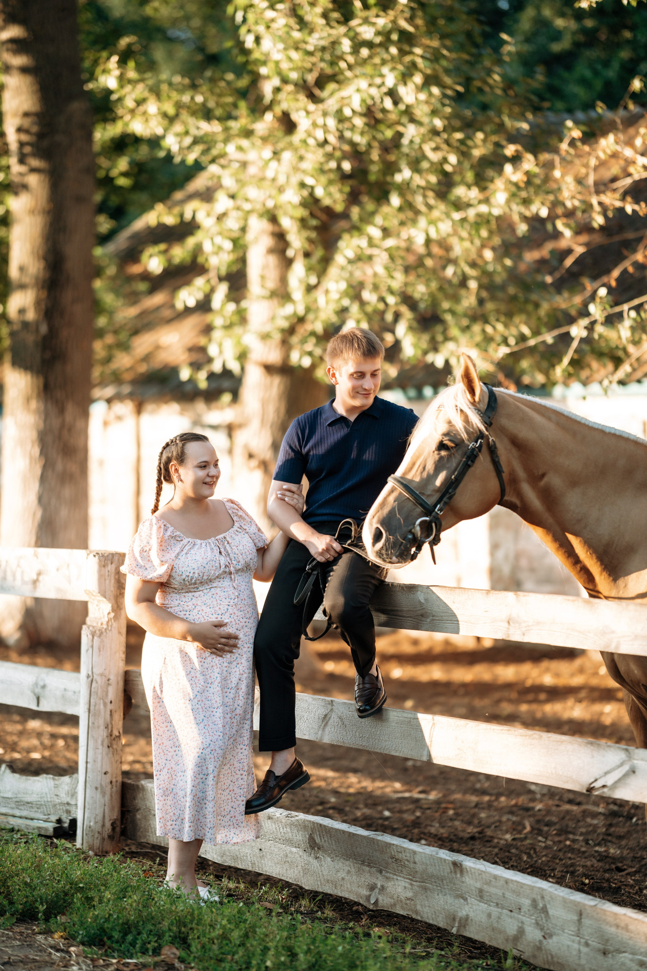 Фотосесиия с лошадью. Семейный и свадебный фотограф в Ульяновске Арина Авдеева