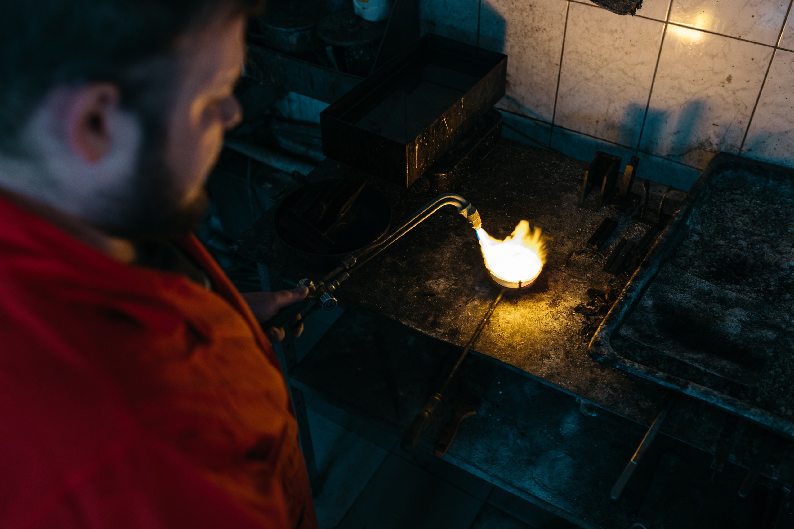 Промышленный репортаж ювелирного производства. Фотограф Олег Сотник