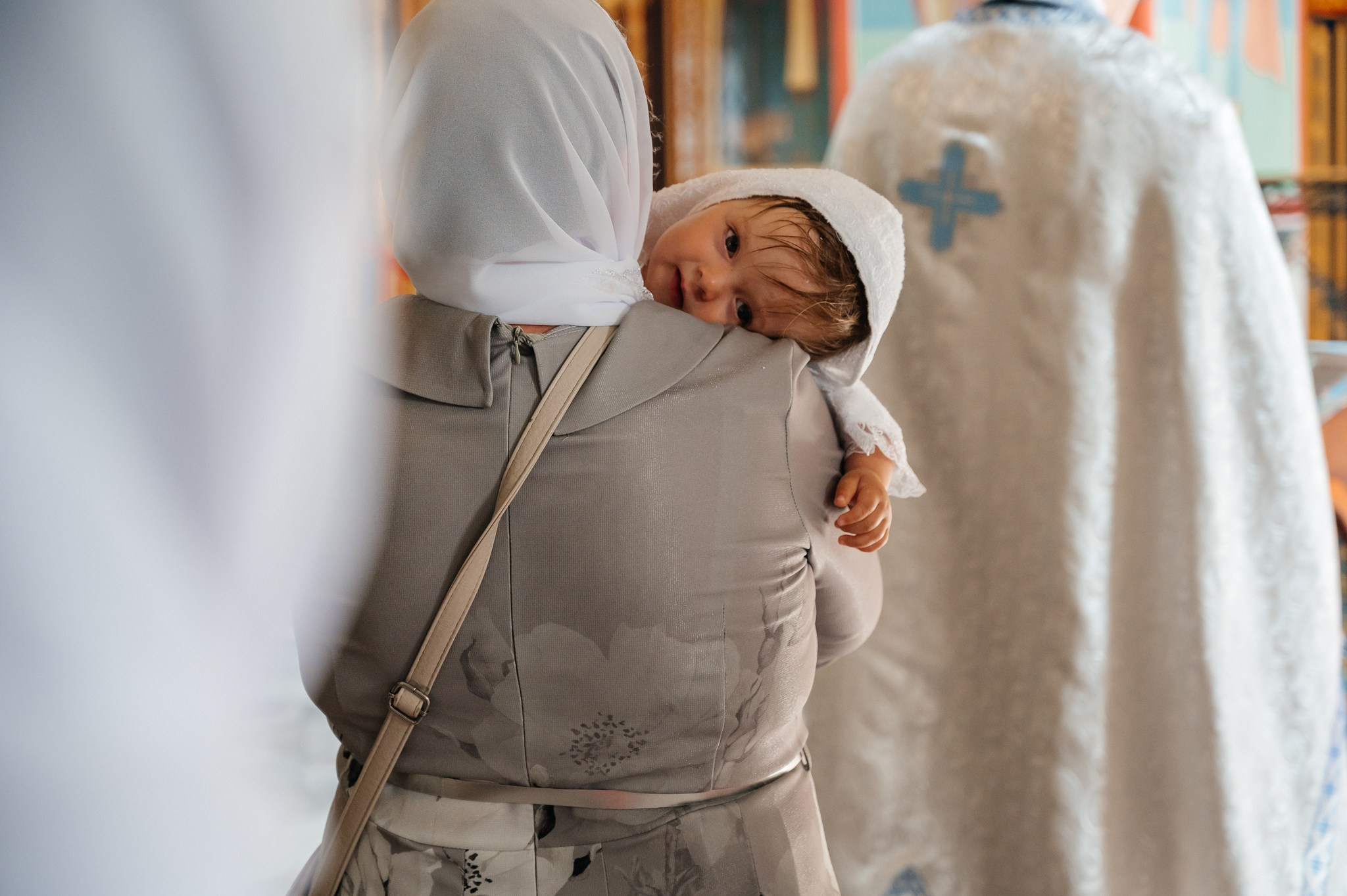 Крещение в храме. Свадебный и семейный фотограф из Санкт-Петербурга Климов Анатолий