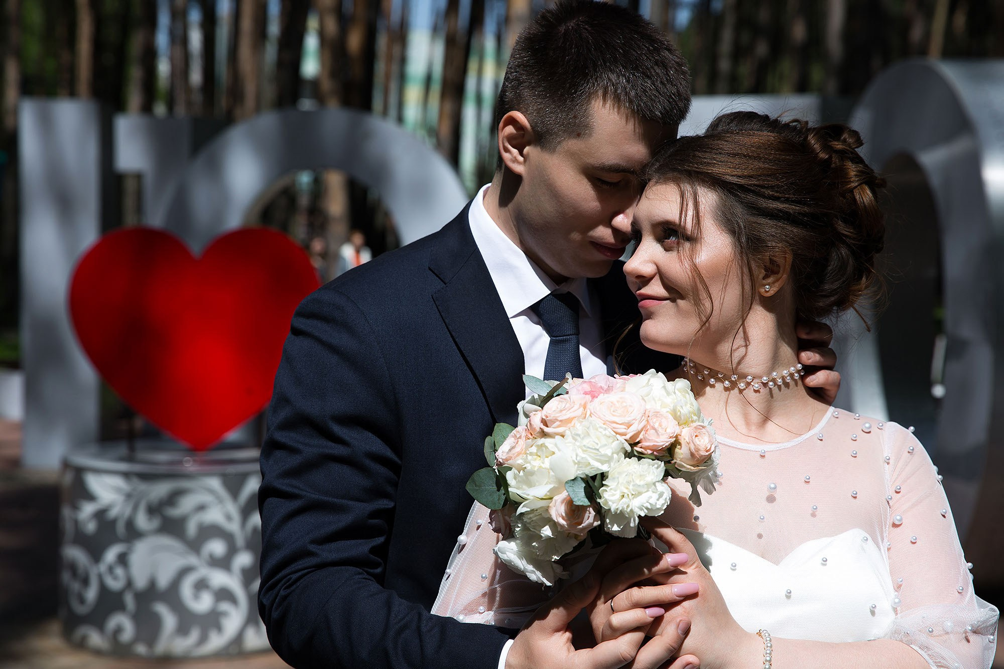 Прогулка, фотосессия жениха и невесты. Свадебная съемка. Фотограф в Москве Валерий Боцман