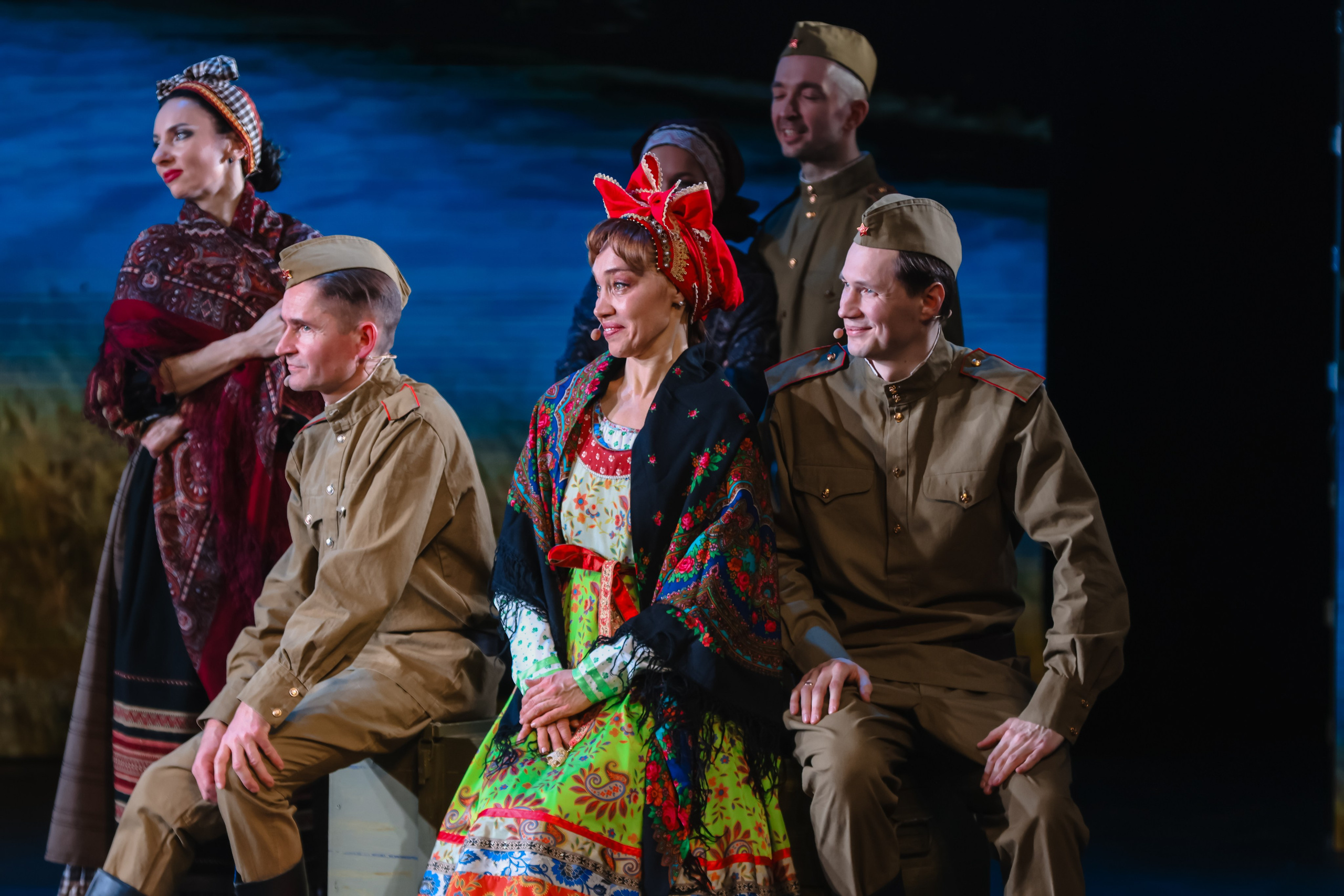 Василий Теркин, театр «Русская песня». Фотограф Ольга Махалова — Санкт-Петербург, Москва, Нижний Новгород