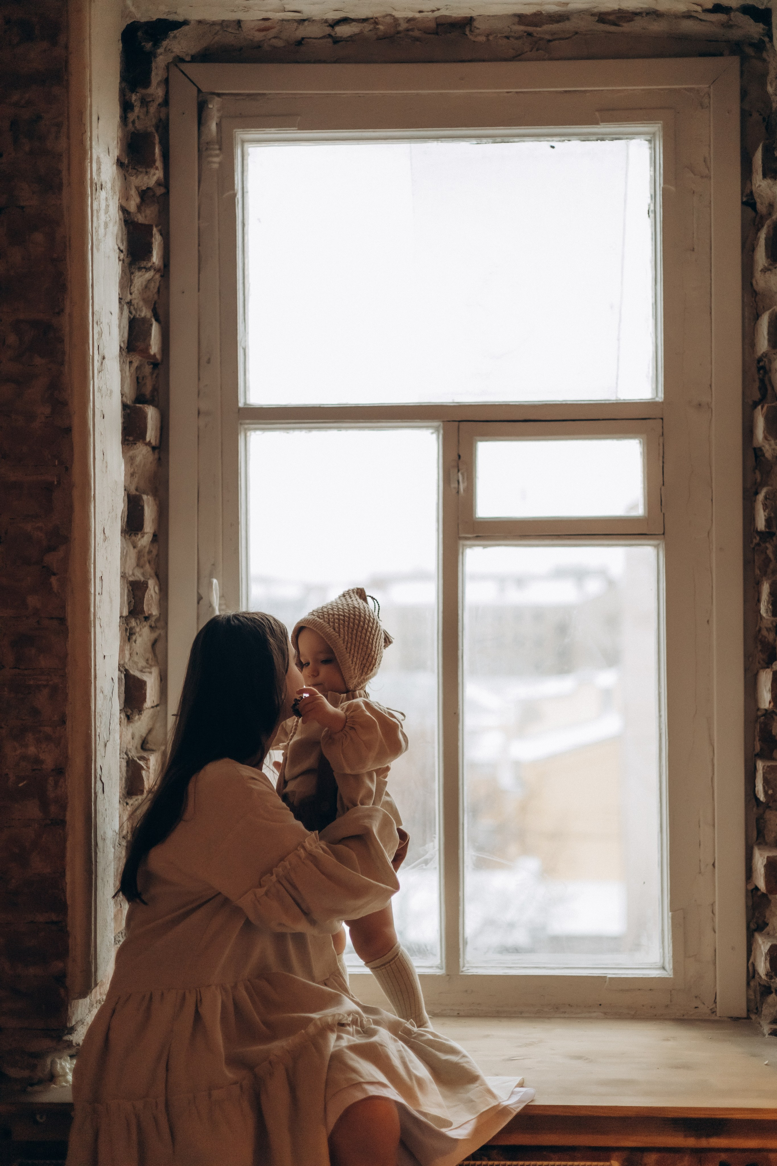 Валя и малышка Ева. Семейный, домашний, ньюборн фотограф Москва Цветкова Елизавета
