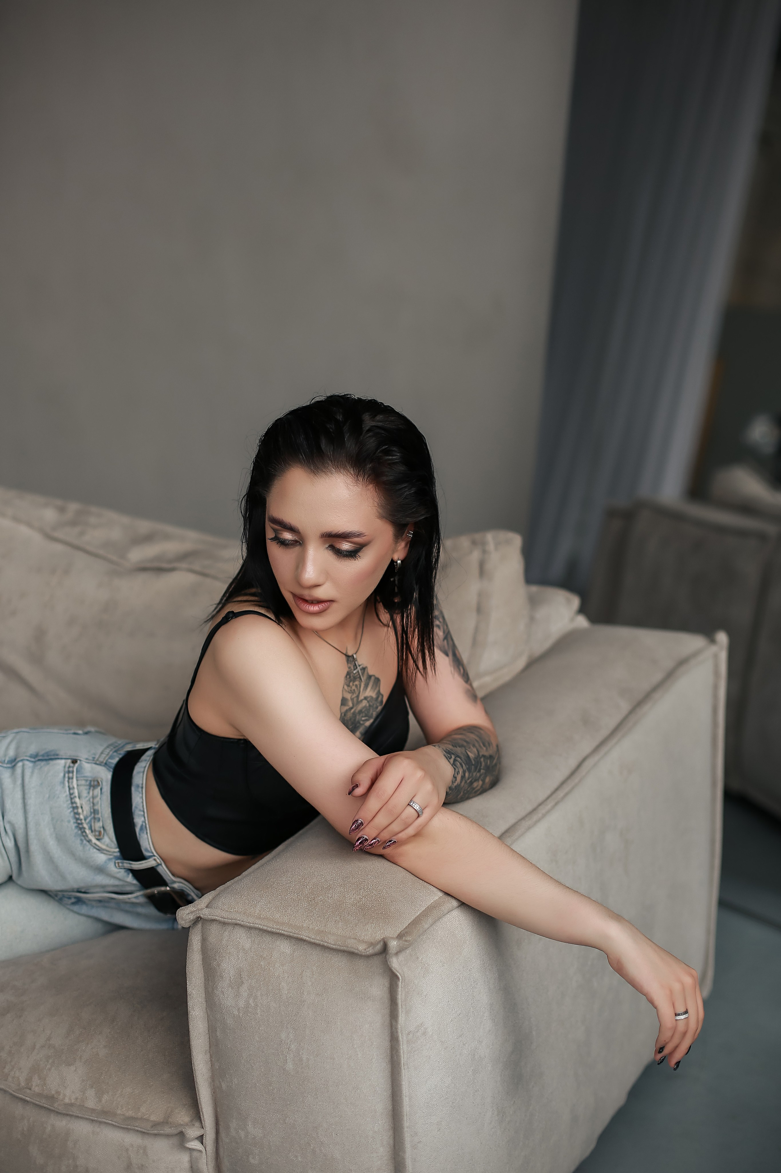 Женский портрет в студии Краснодар. Фотограф в Краснодаре и в Евпатории Дарья Белоущенко