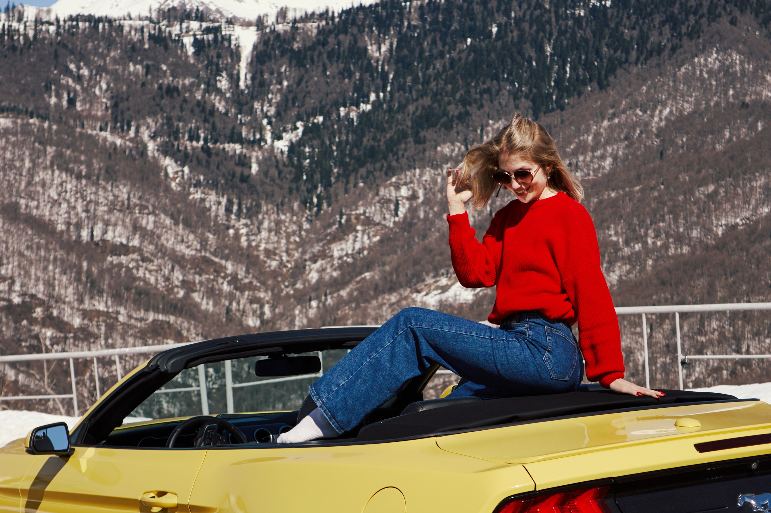 Тур на кабриолете. Индивидуальный фотограф в Сочи Владимир Чудинов