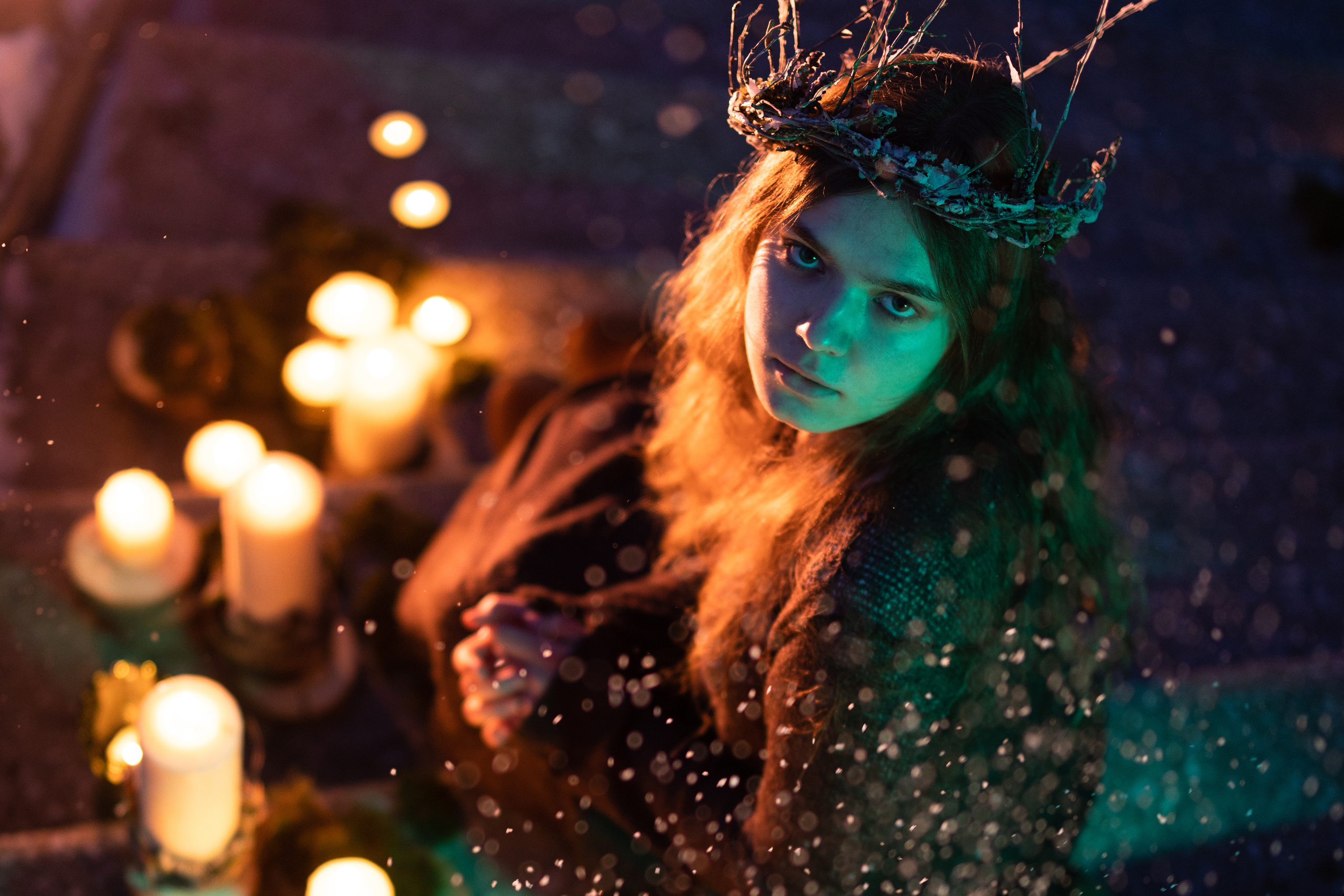 Shadow of the moon. Портретный арт-фотограф в Екатеринбурге Алена Нестерова