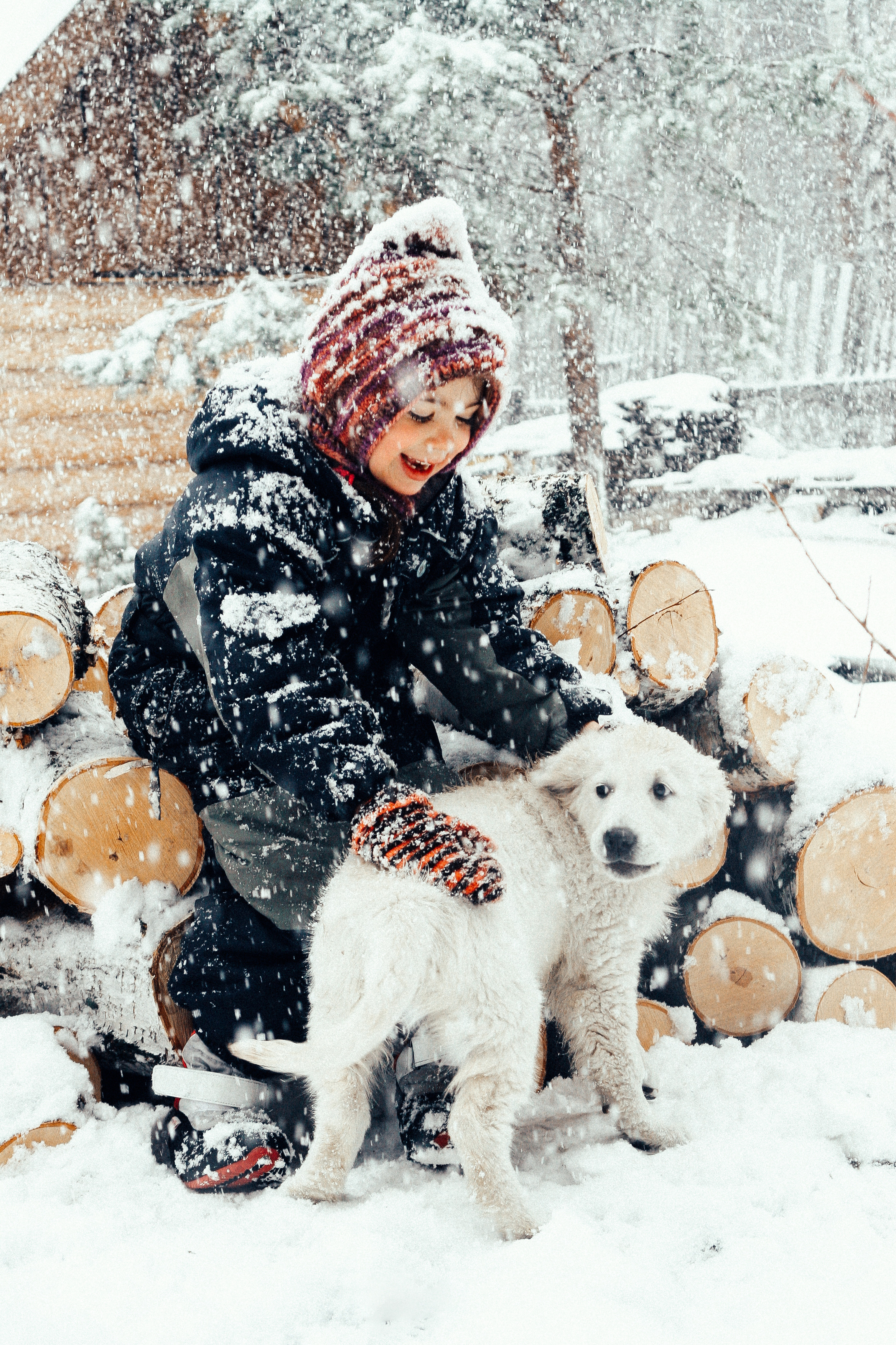 Снегопад. Портретный арт-фотограф в Екатеринбурге Алена Нестерова