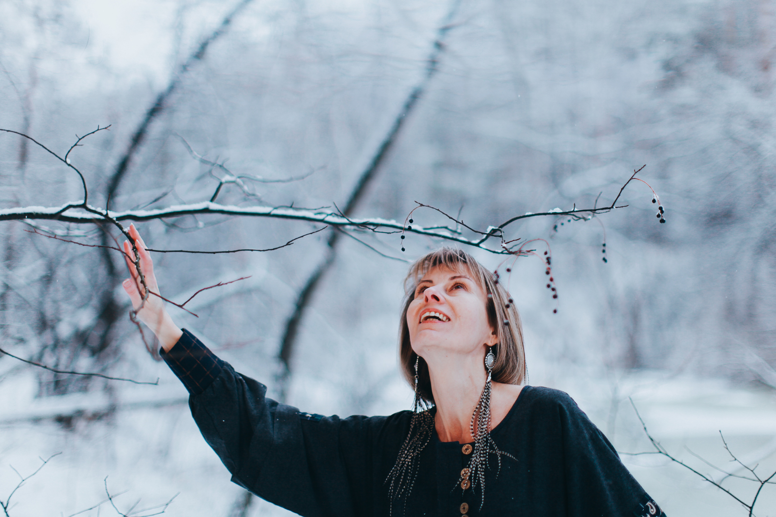 Шаманский бубен. Она. Портретный арт-фотограф в Екатеринбурге Алена Нестерова