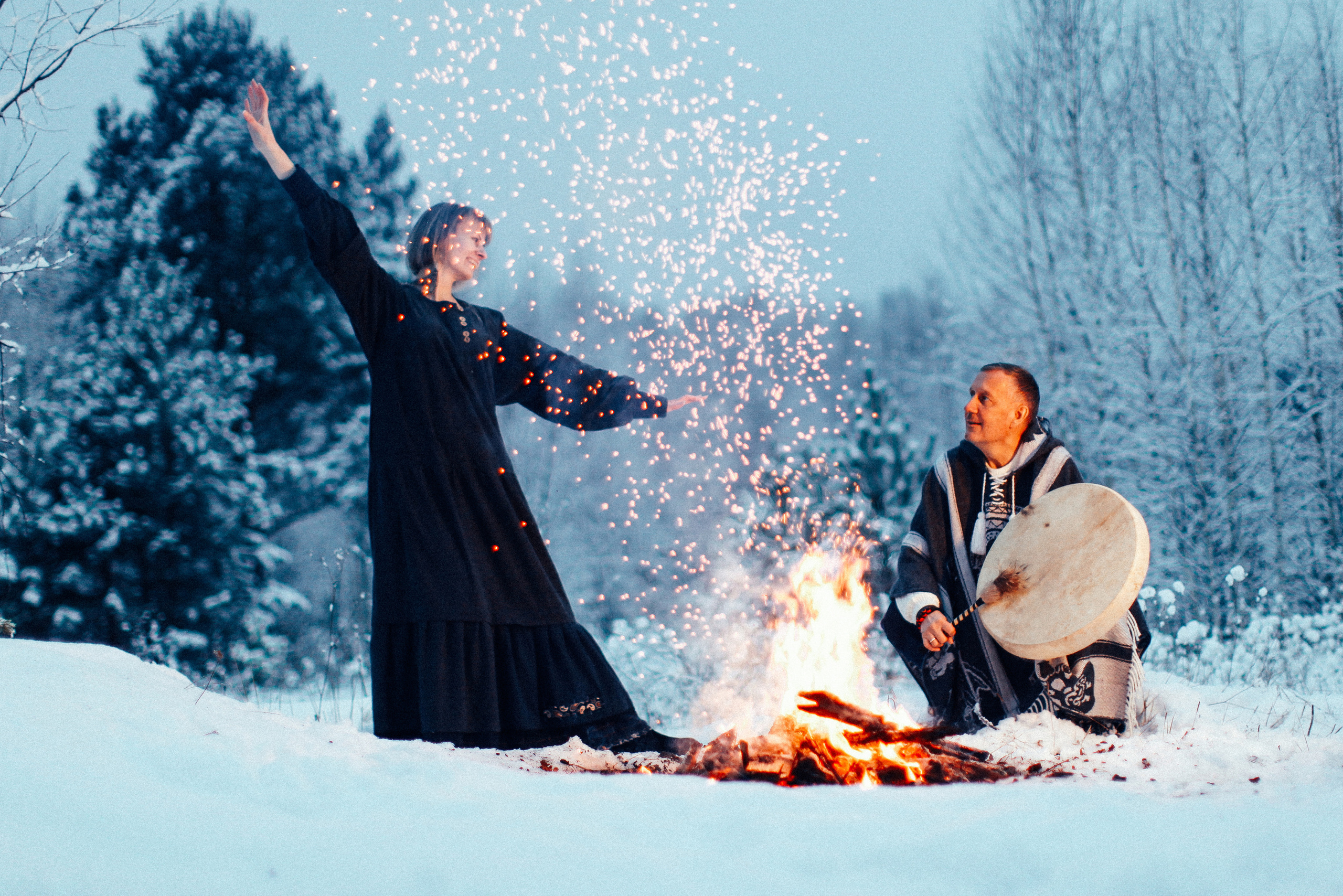 Шаманский бубен. Он. Портретный арт-фотограф в Екатеринбурге Алена Нестерова