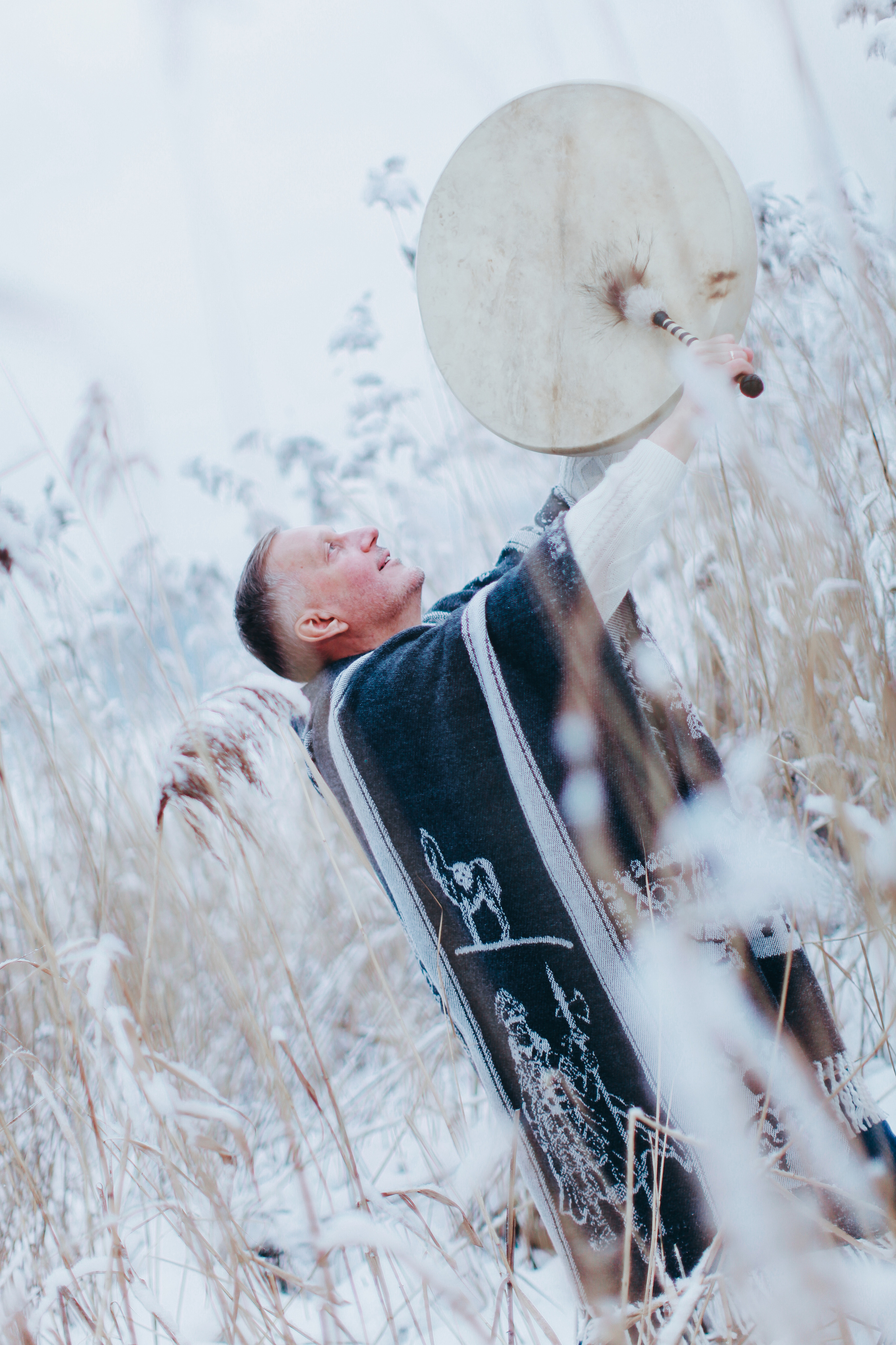 Шаманский бубен. Он. Портретный арт-фотограф в Екатеринбурге Алена Нестерова
