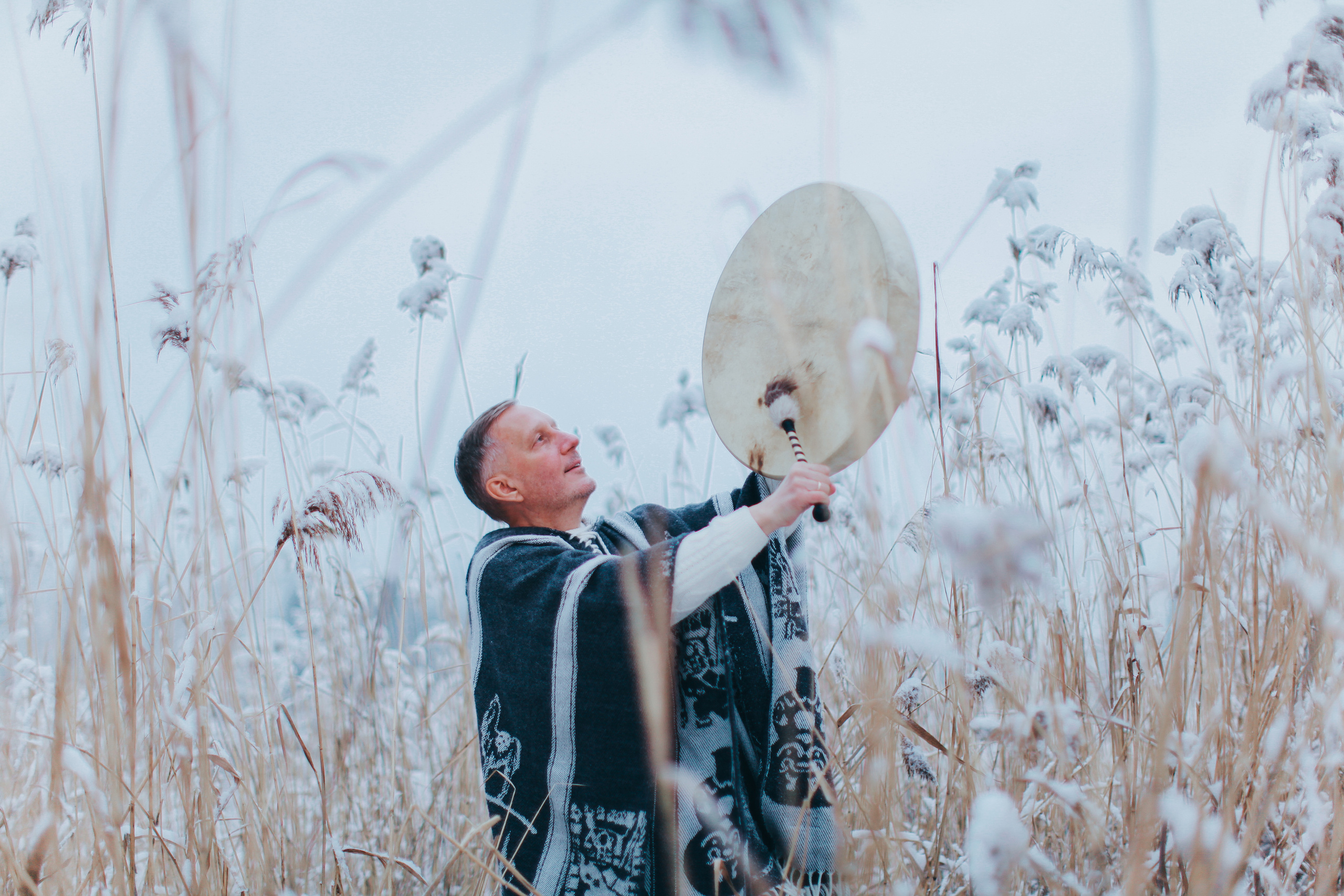 Шаманский бубен. Он. Портретный арт-фотограф в Екатеринбурге Алена Нестерова