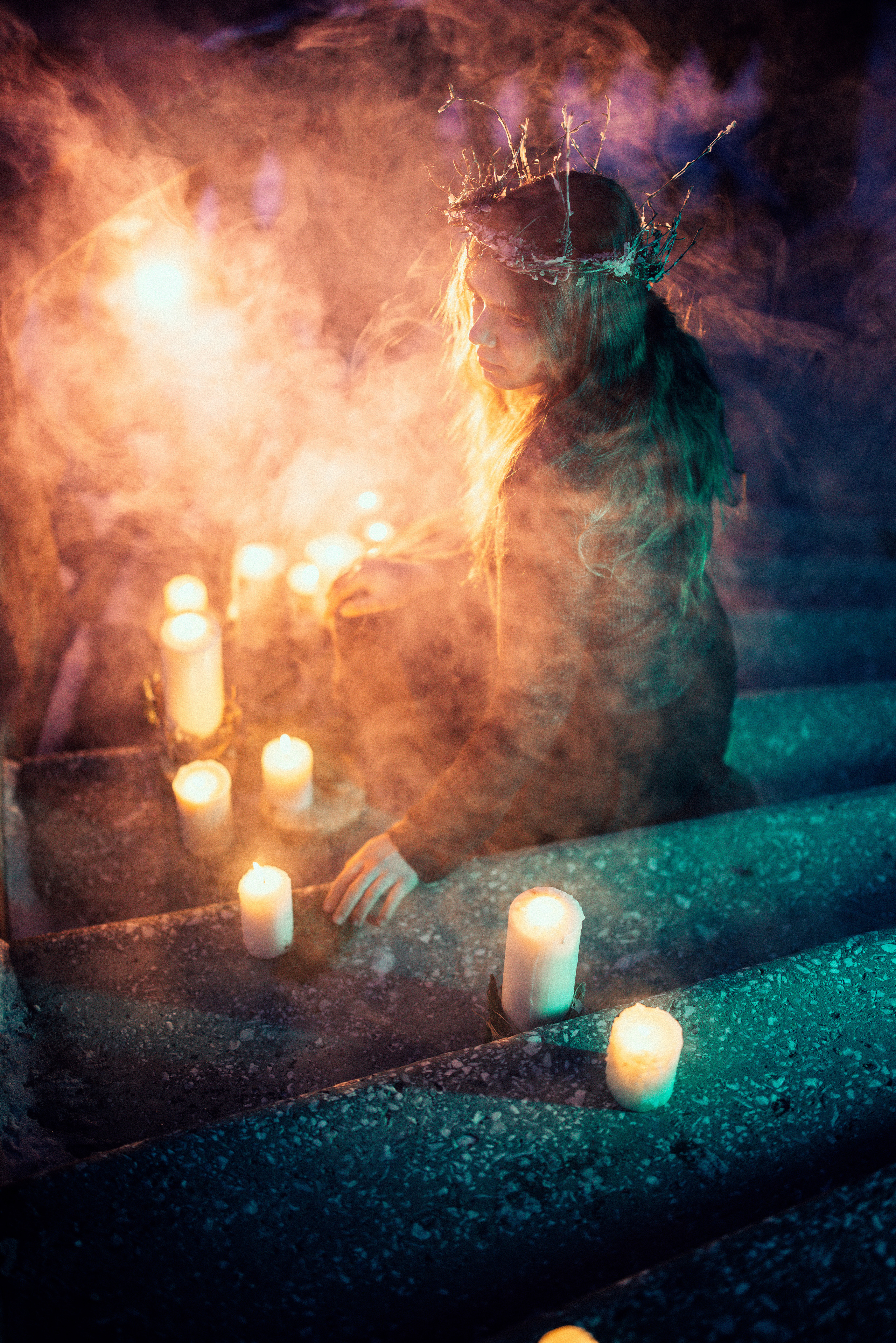 Shadow of the moon. Портретный арт-фотограф в Екатеринбурге Алена Нестерова