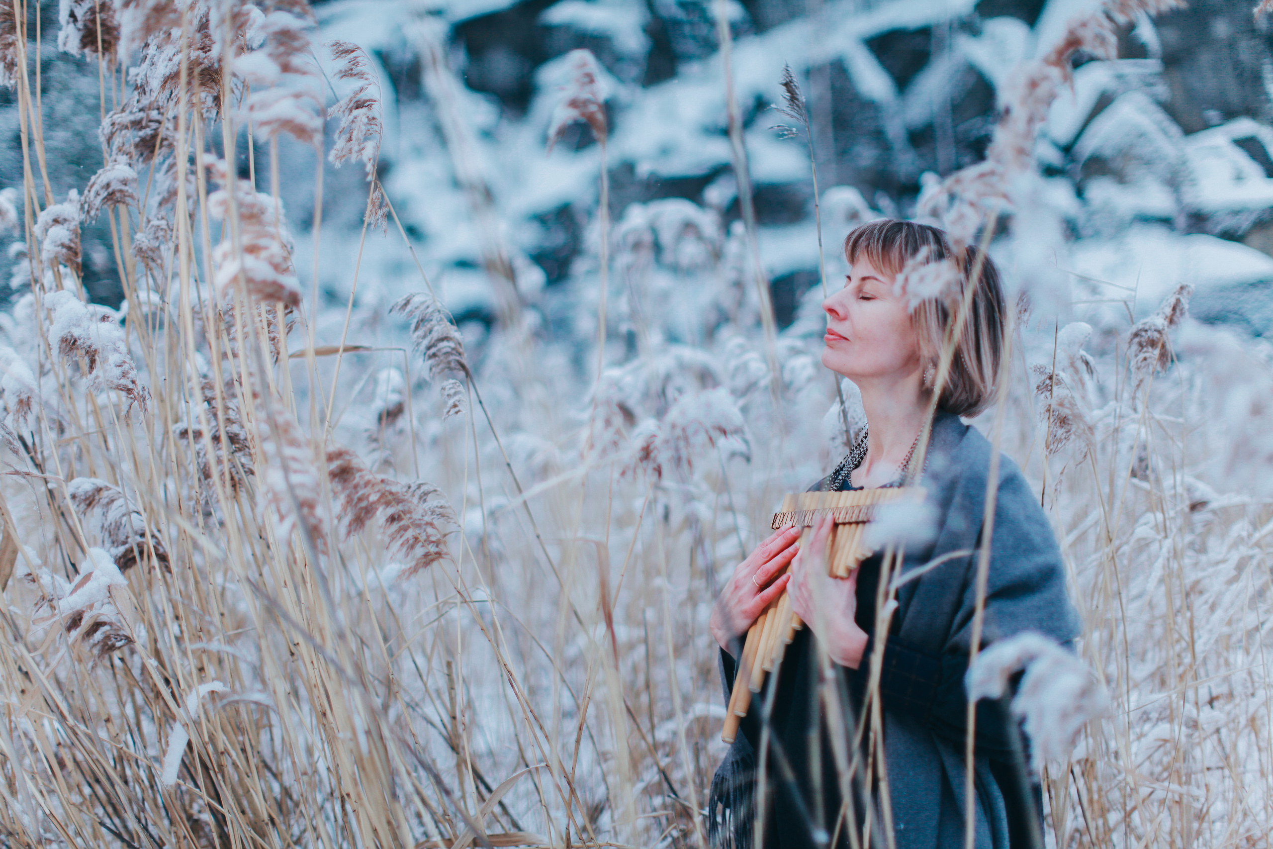 Шаманский бубен. Она. Портретный арт-фотограф в Екатеринбурге Алена Нестерова