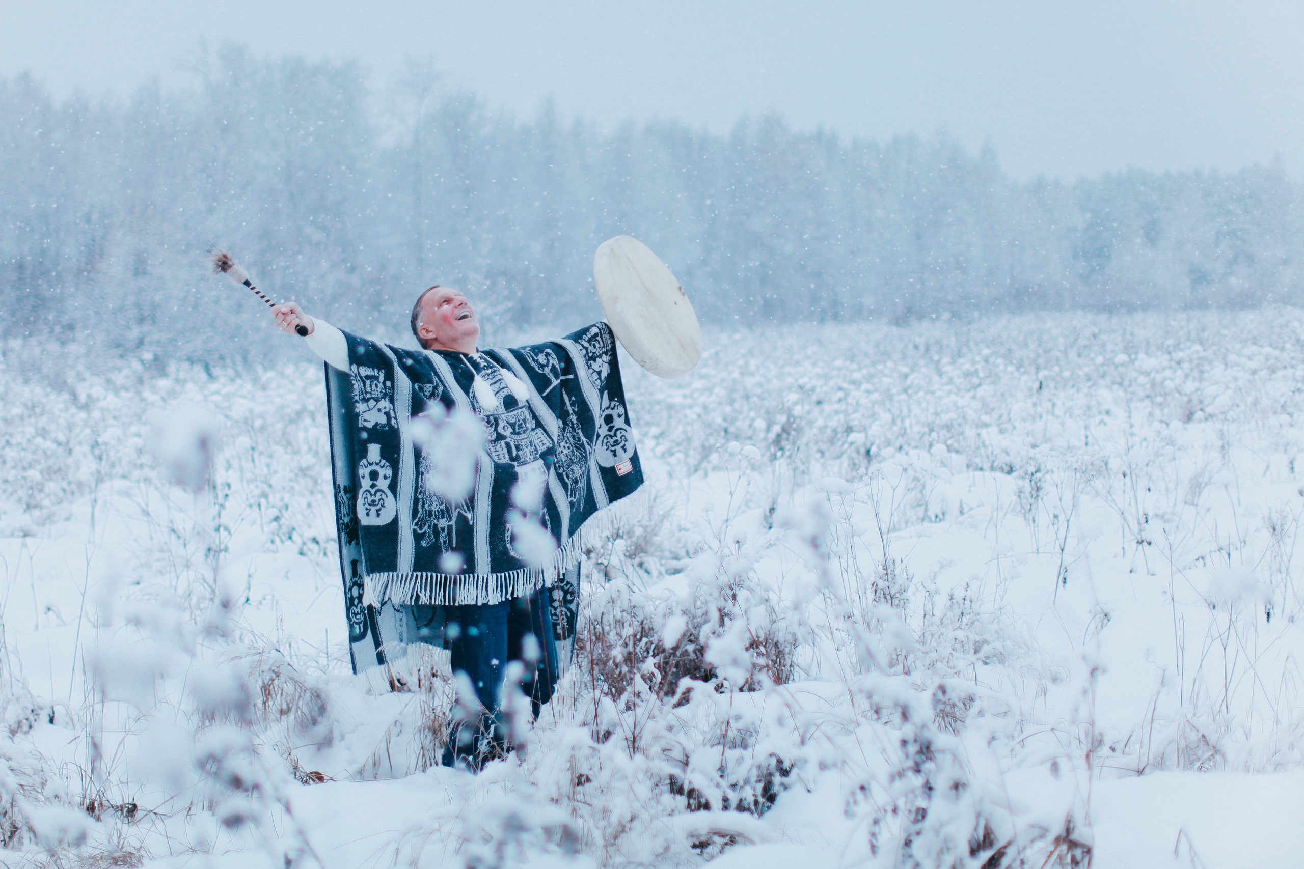 Шаманский бубен. Он. Портретный арт-фотограф в Екатеринбурге Алена Нестерова