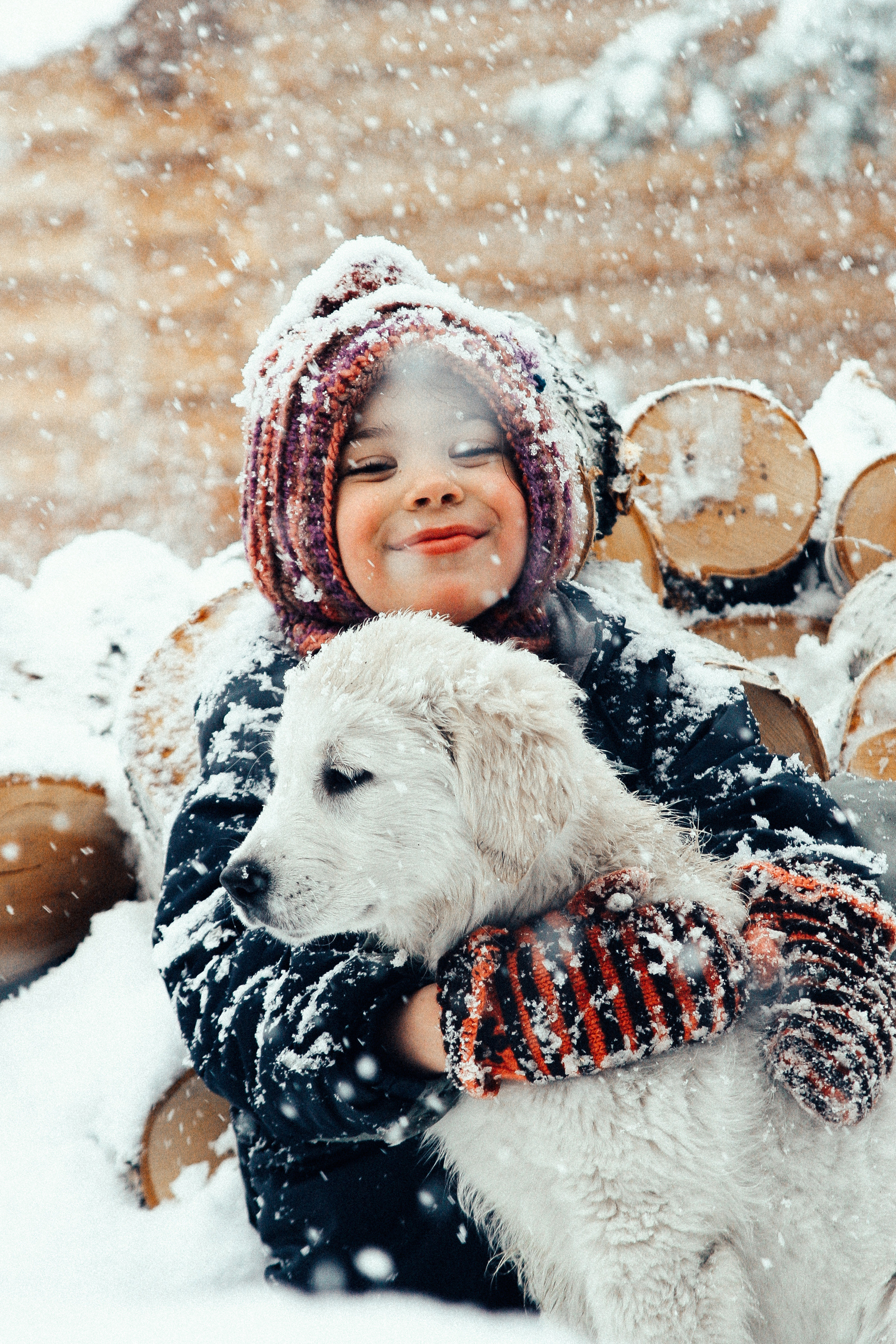 Снегопад. Портретный арт-фотограф в Екатеринбурге Алена Нестерова