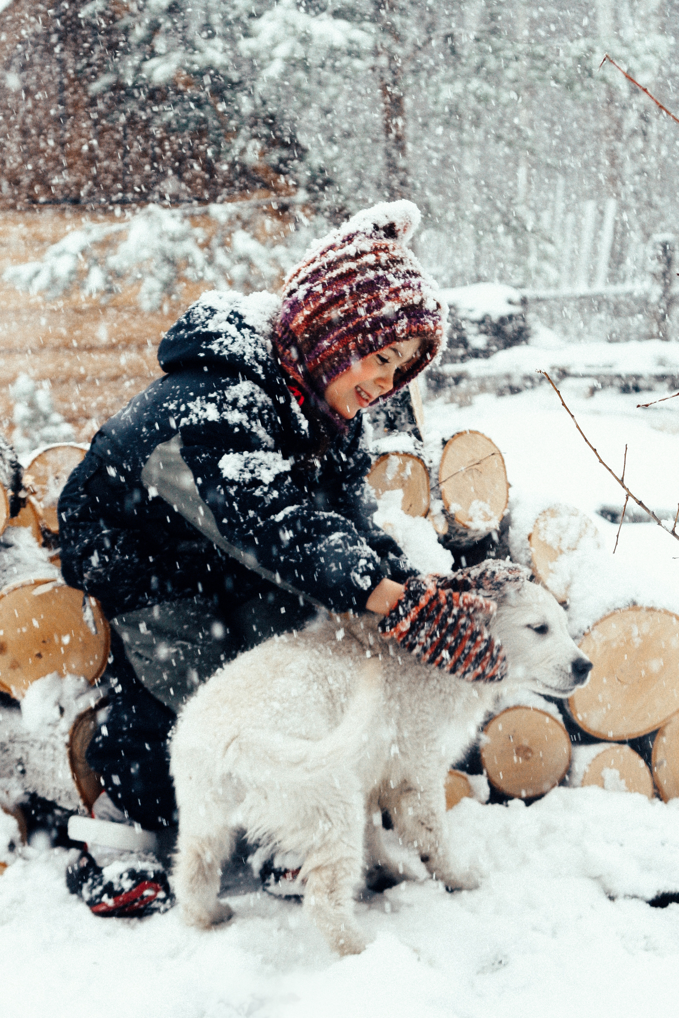 Снегопад. Портретный арт-фотограф в Екатеринбурге Алена Нестерова