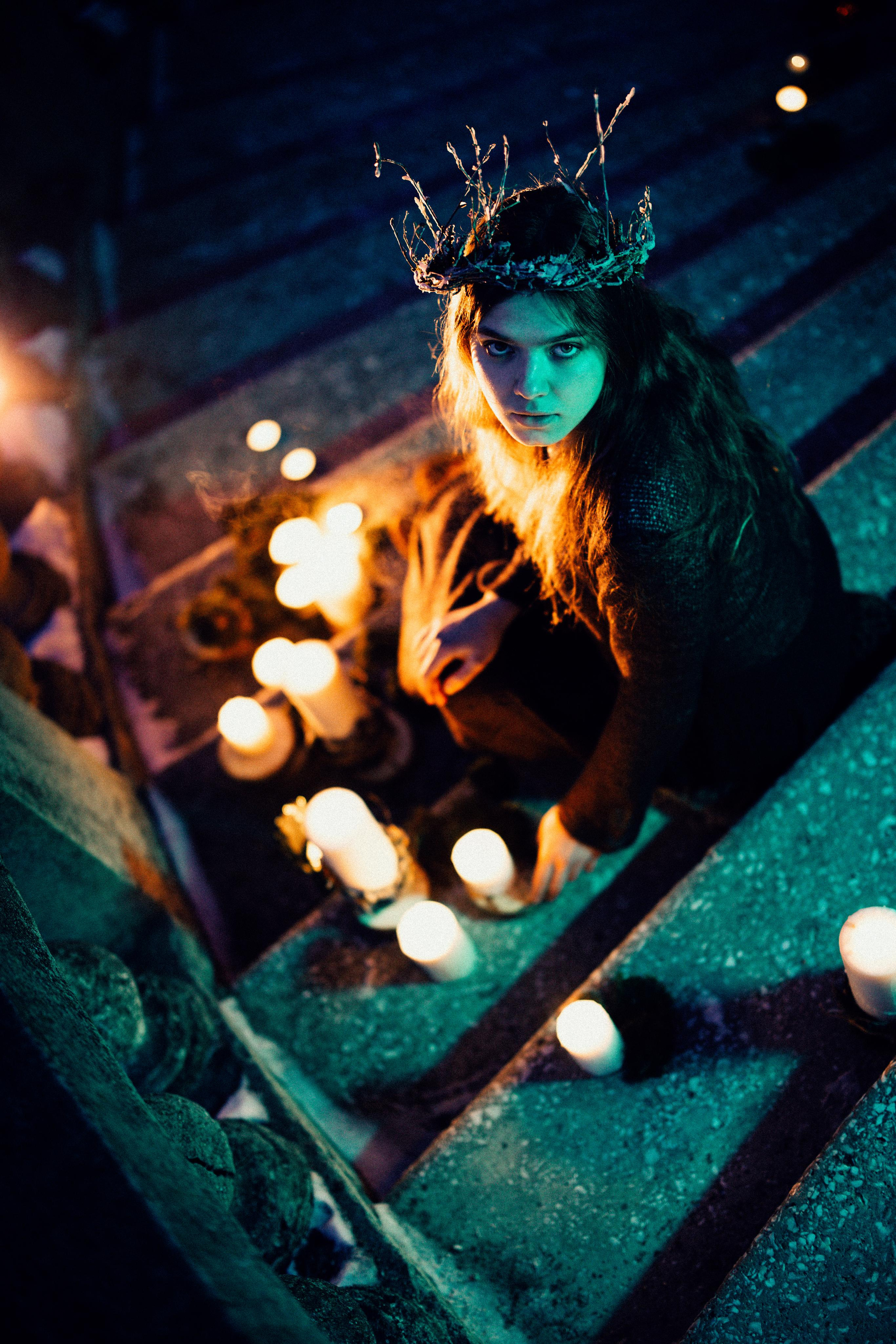 Shadow of the moon. Портретный арт-фотограф в Екатеринбурге Алена Нестерова
