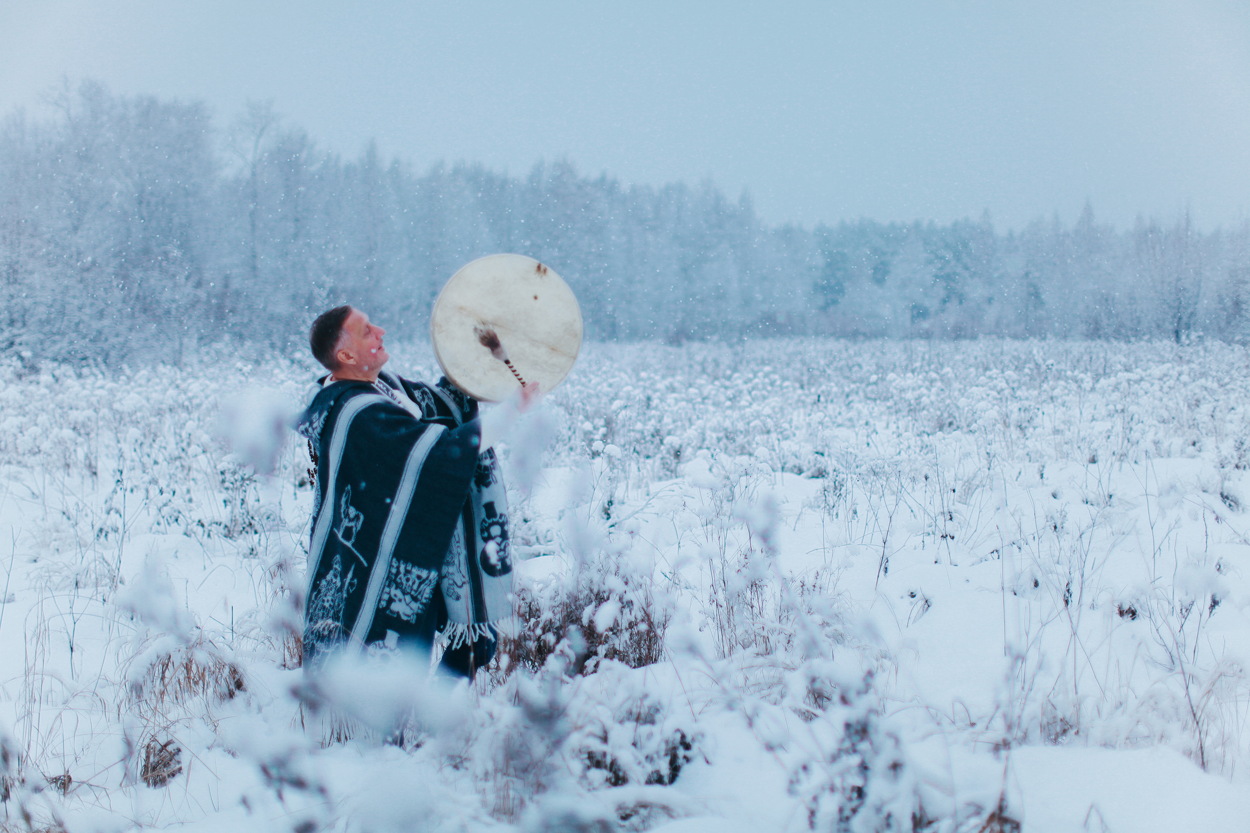 Шаманский бубен. Он. Портретный арт-фотограф в Екатеринбурге Алена Нестерова