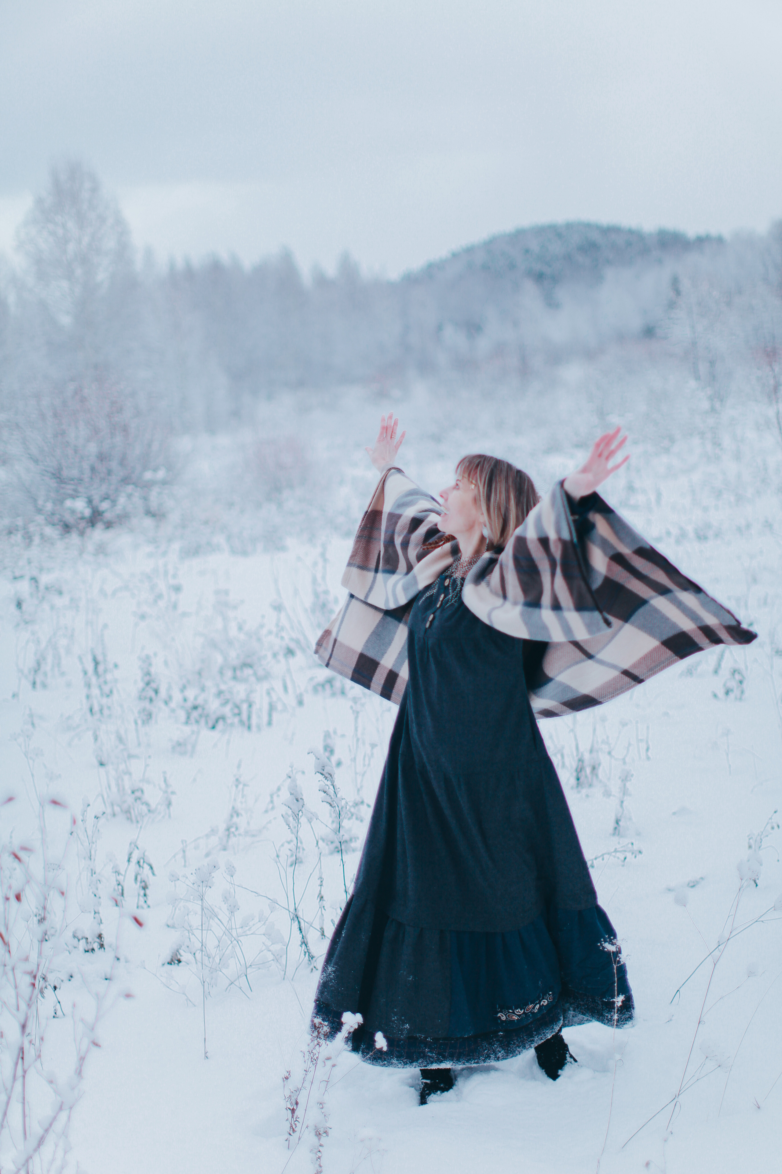 Шаманский бубен. Она. Портретный арт-фотограф в Екатеринбурге Алена Нестерова