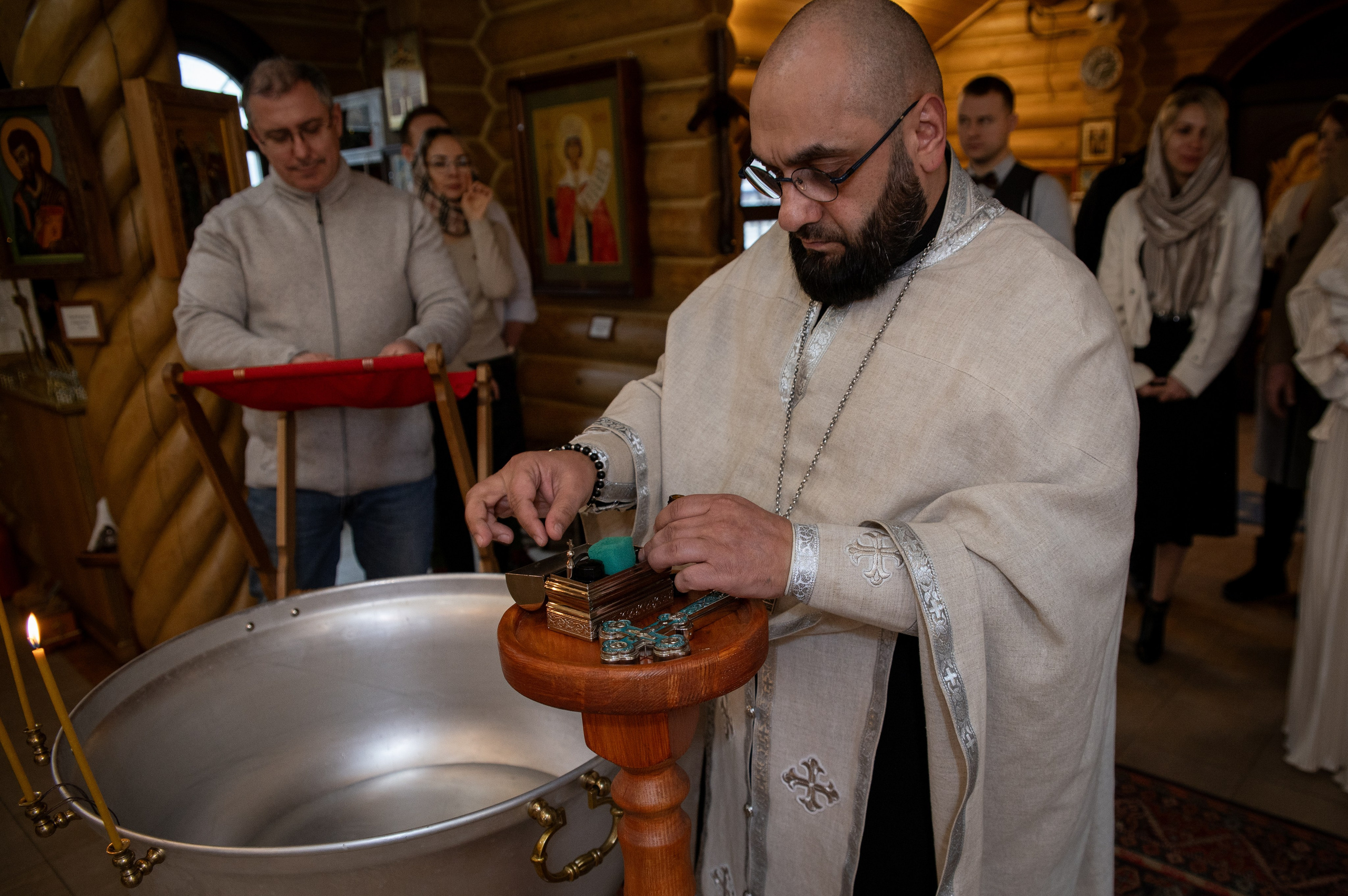 Крещение. Семейный и детский фотограф Подольск Наталья Шаляпина