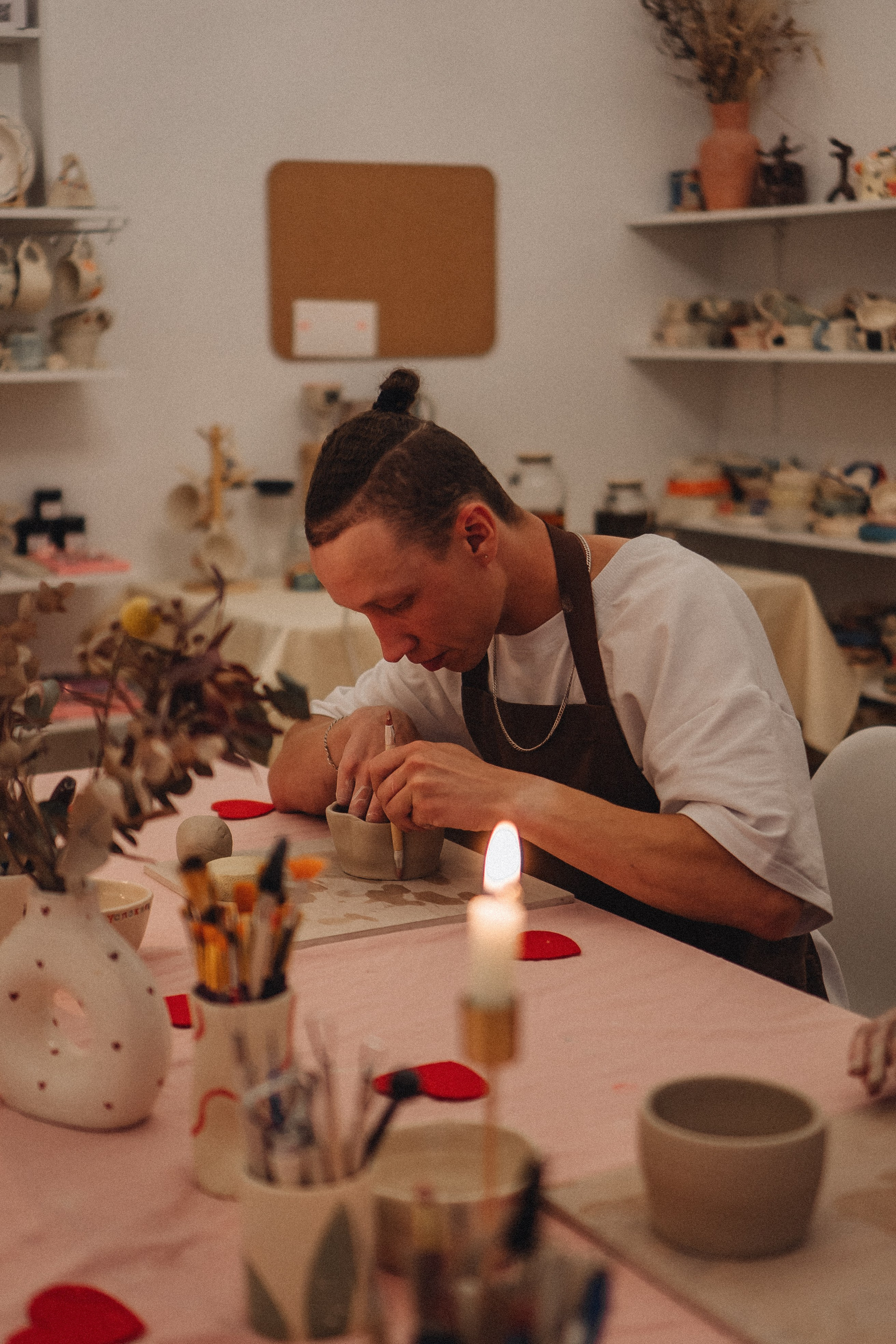 СВИДАНИЕ В ГОНЧАРНОЙ МАСТЕРСКОЙ. Профессиональный фотограф, Санкт-Петербург — Виктория Богомолова
