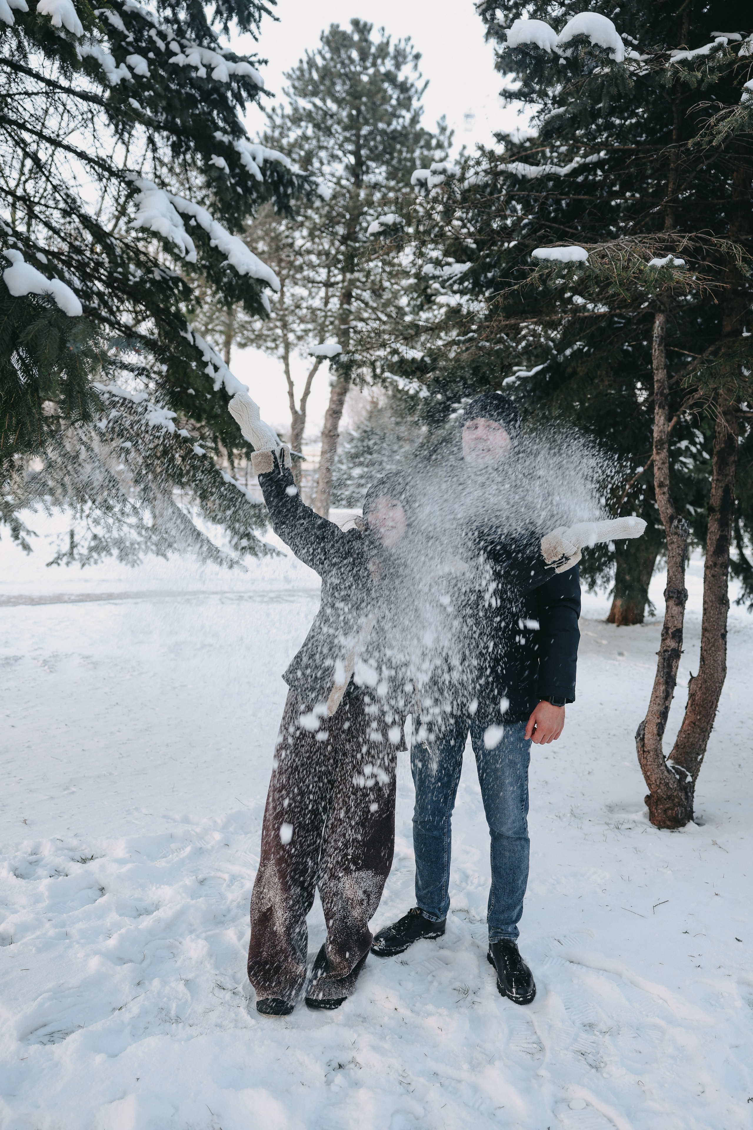 Снежное Love story. Свадебный и семейный фотограф в Ростове-на-Дону Марианна Хахладжева