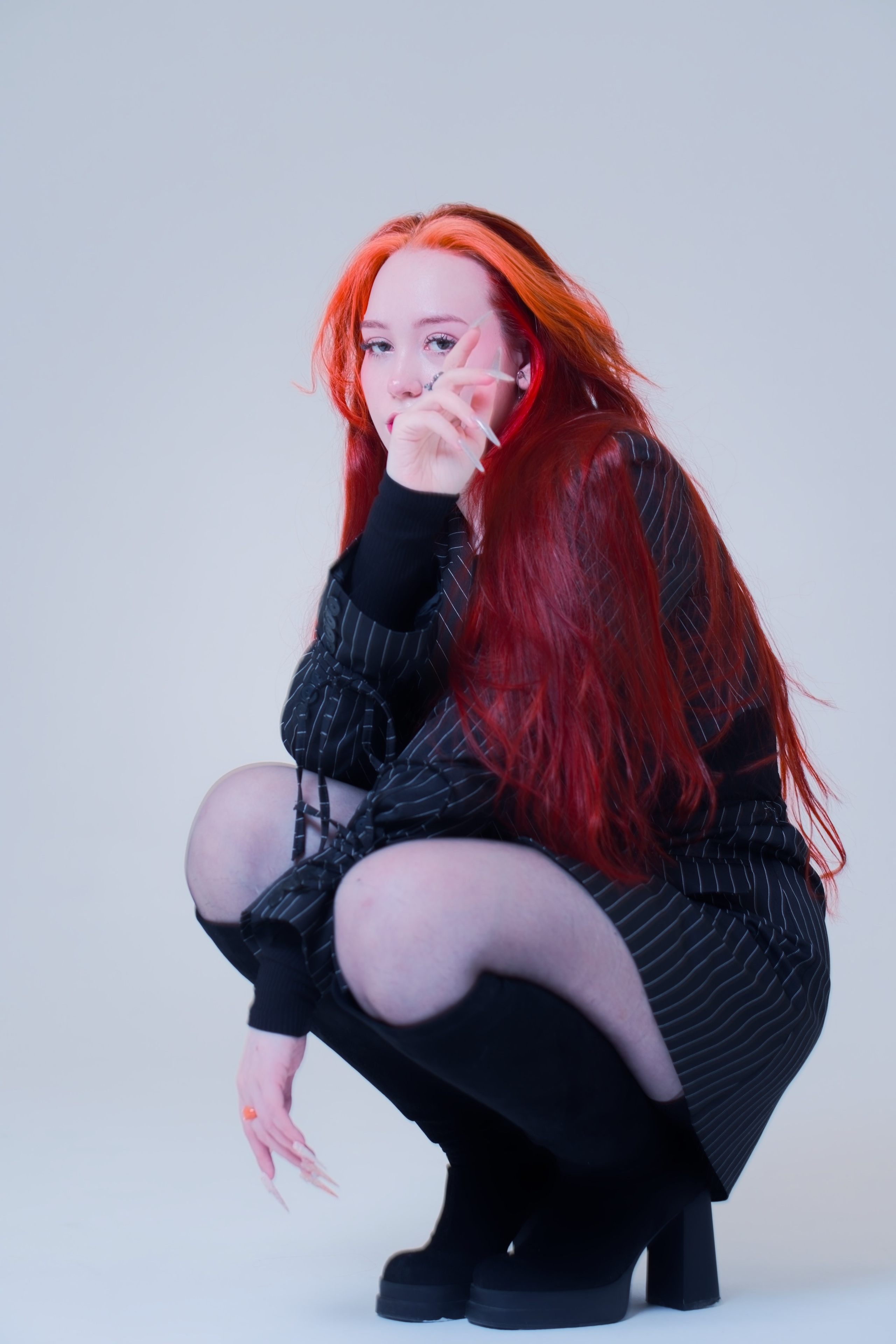 Лиса. Циклорама. Фотограф Денис Шемет