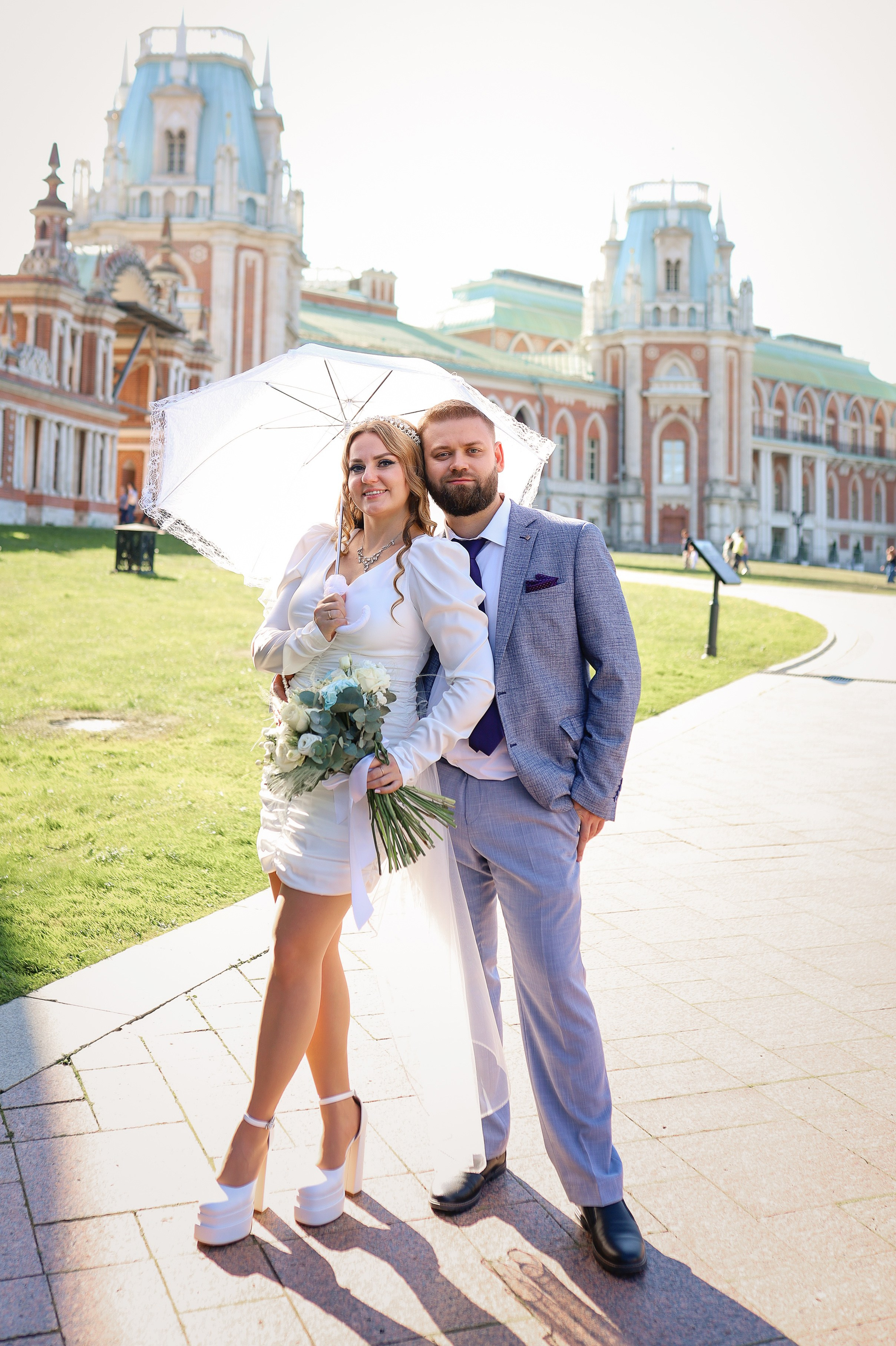 Парк Царицыно, ресторан, вертолет. Визуал для эспертов и блогеров