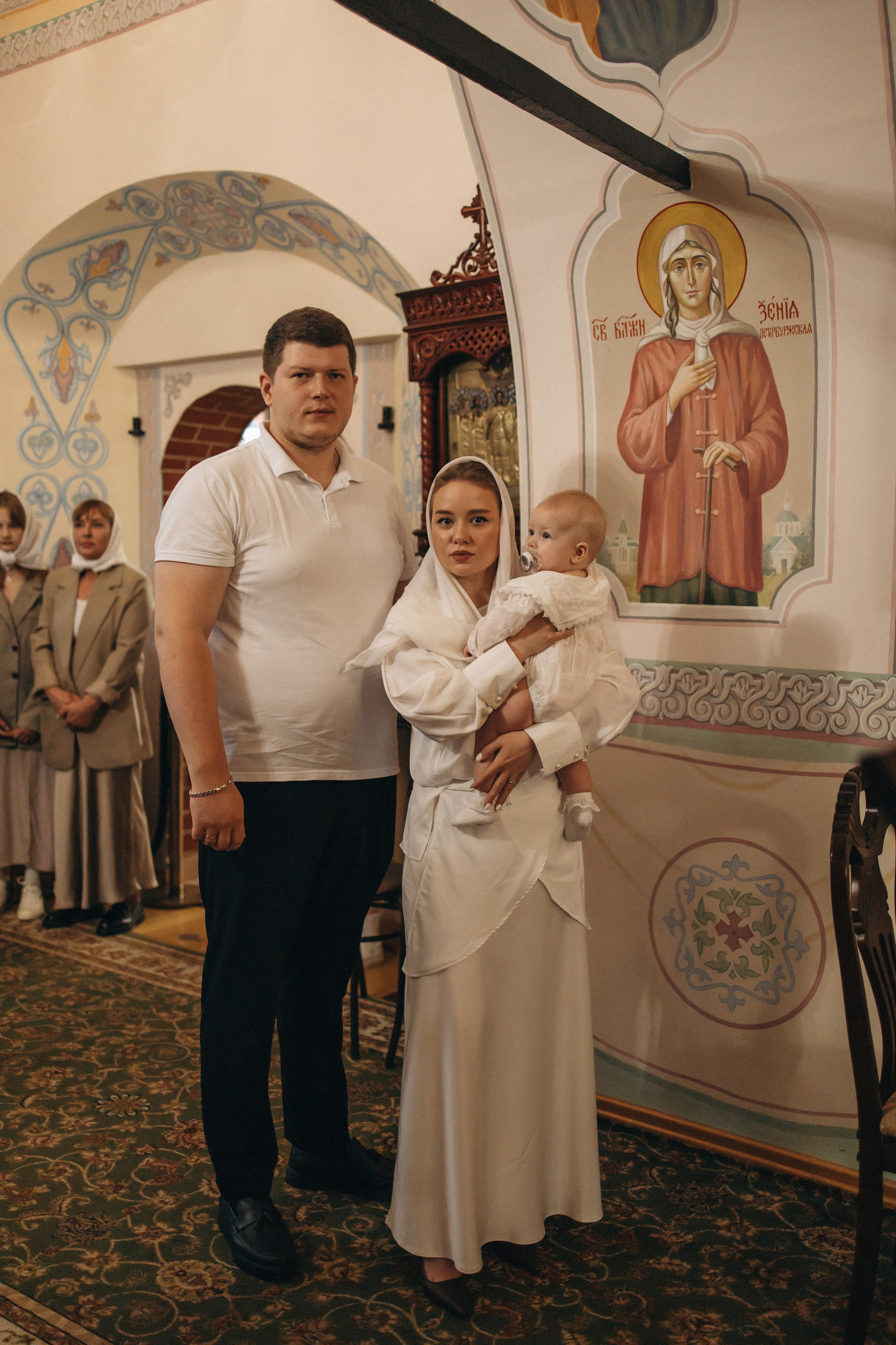 Крещение Мии. Семейный фотограф в Москве Аникина Наталья