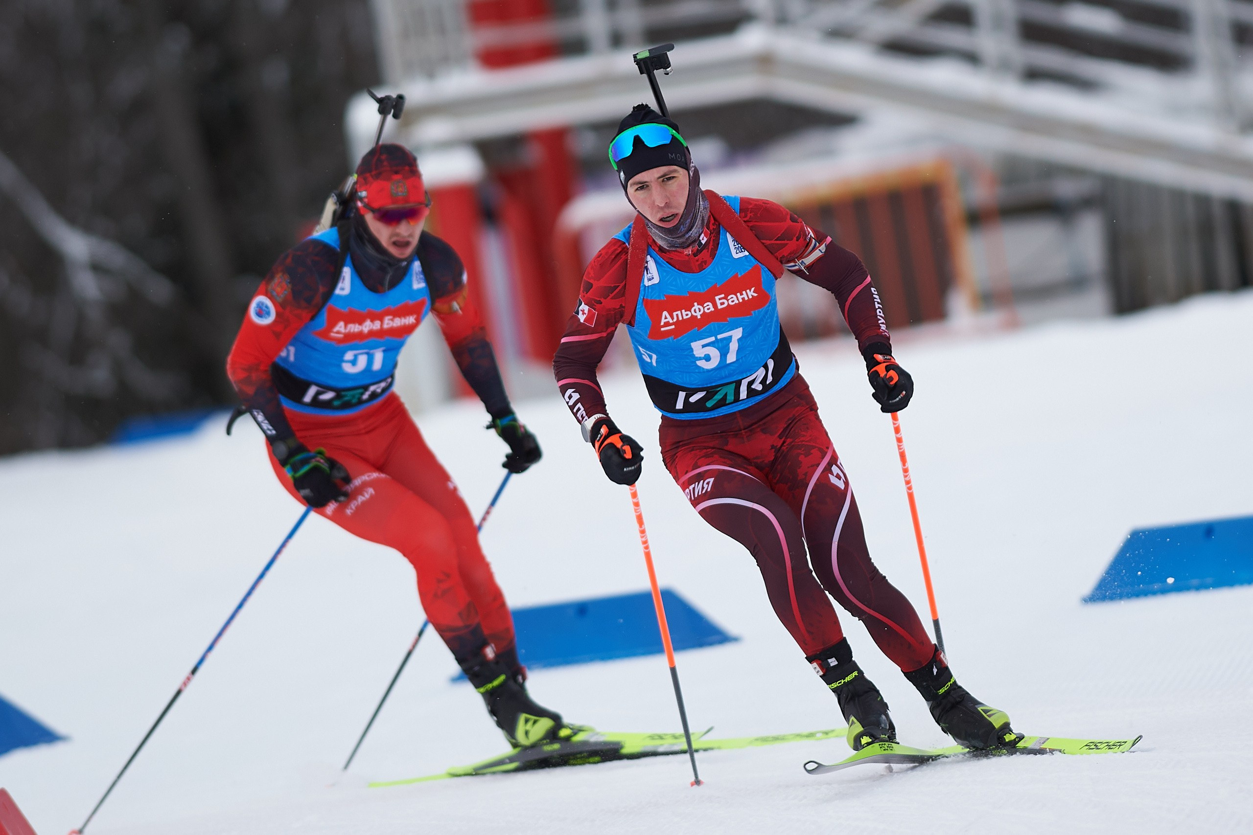 Биатлон. Чемпионат России — 2024/2025, 3-й этап, Ижевск. Ижевская винтовка. Спортивный репортажный фотограф в Ижевске Сергей Мерзляков