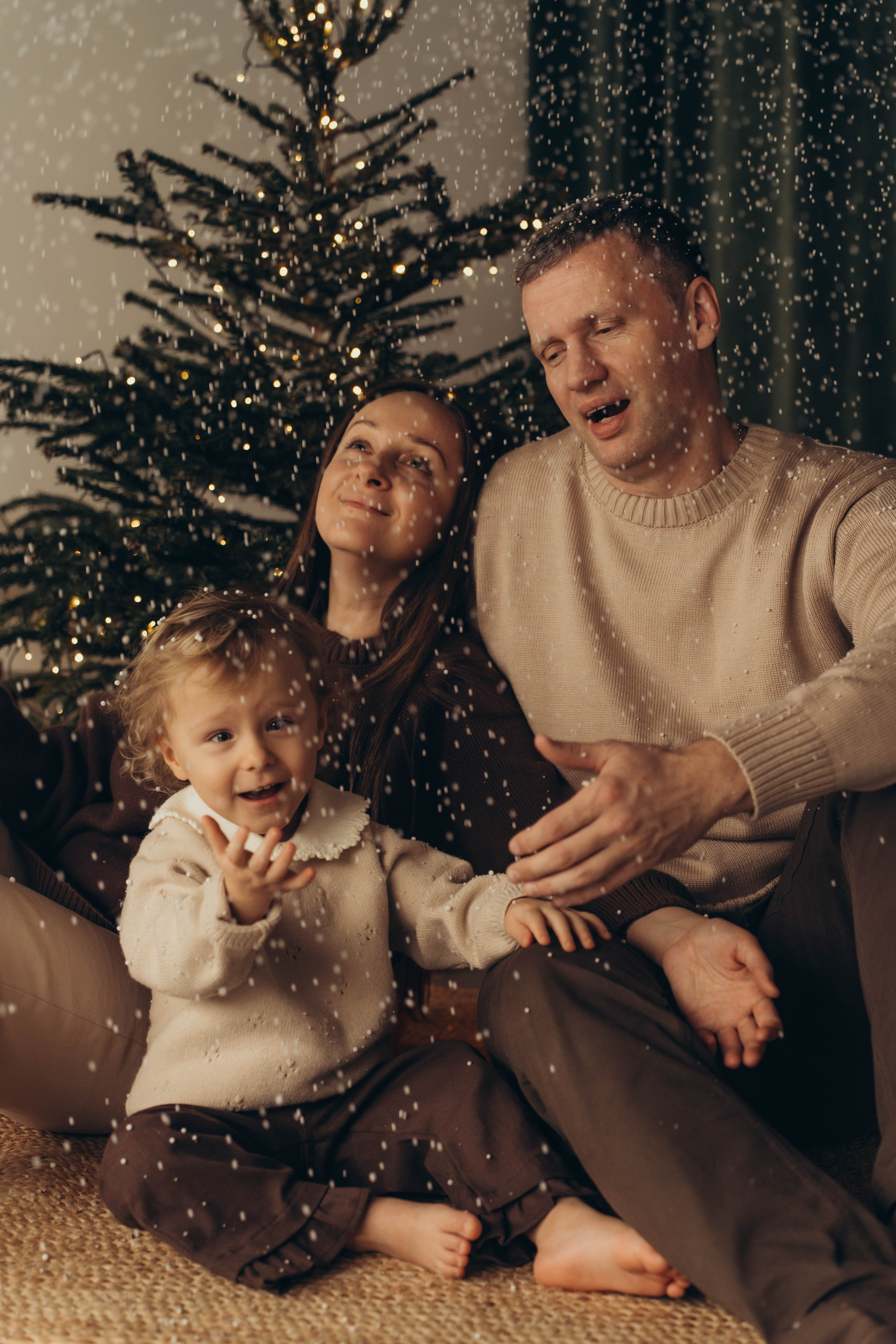 Екатерина, Николай и малышка Аня