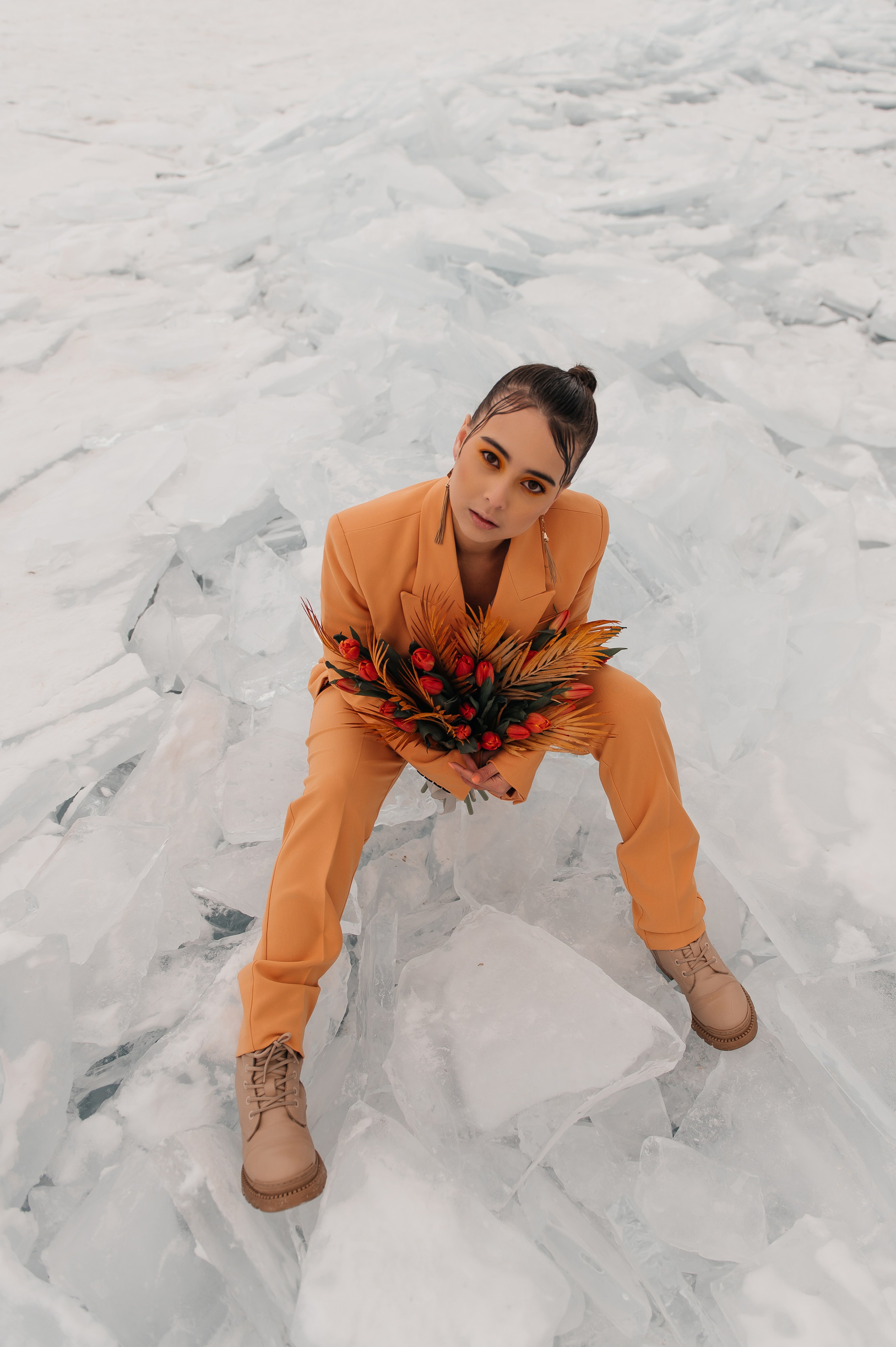 Женская съемка на Байкале. Фотограф Москва и Видеограф Москва