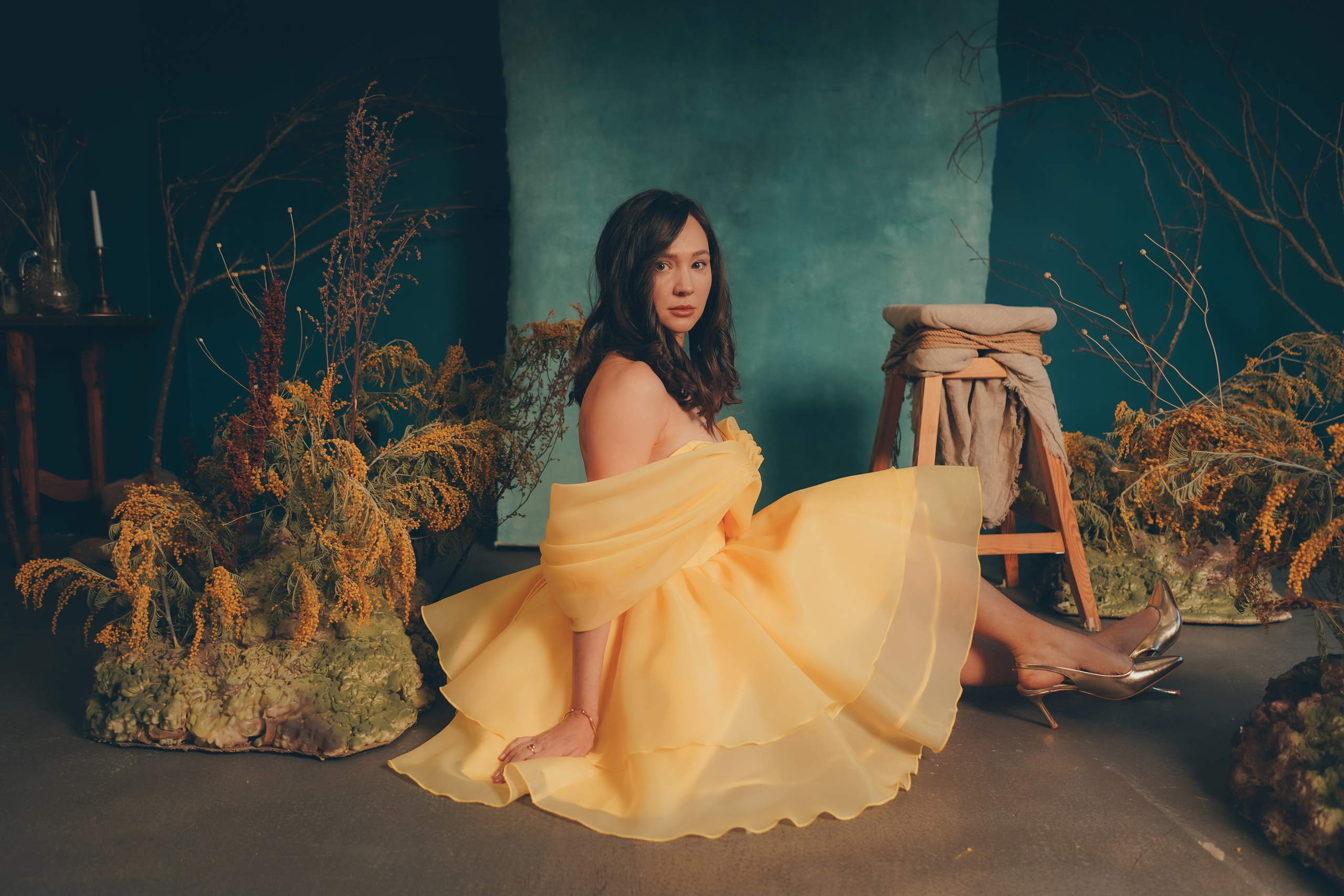 Виктория. Мимозы. Свадебный фотограф Копков Геннадий