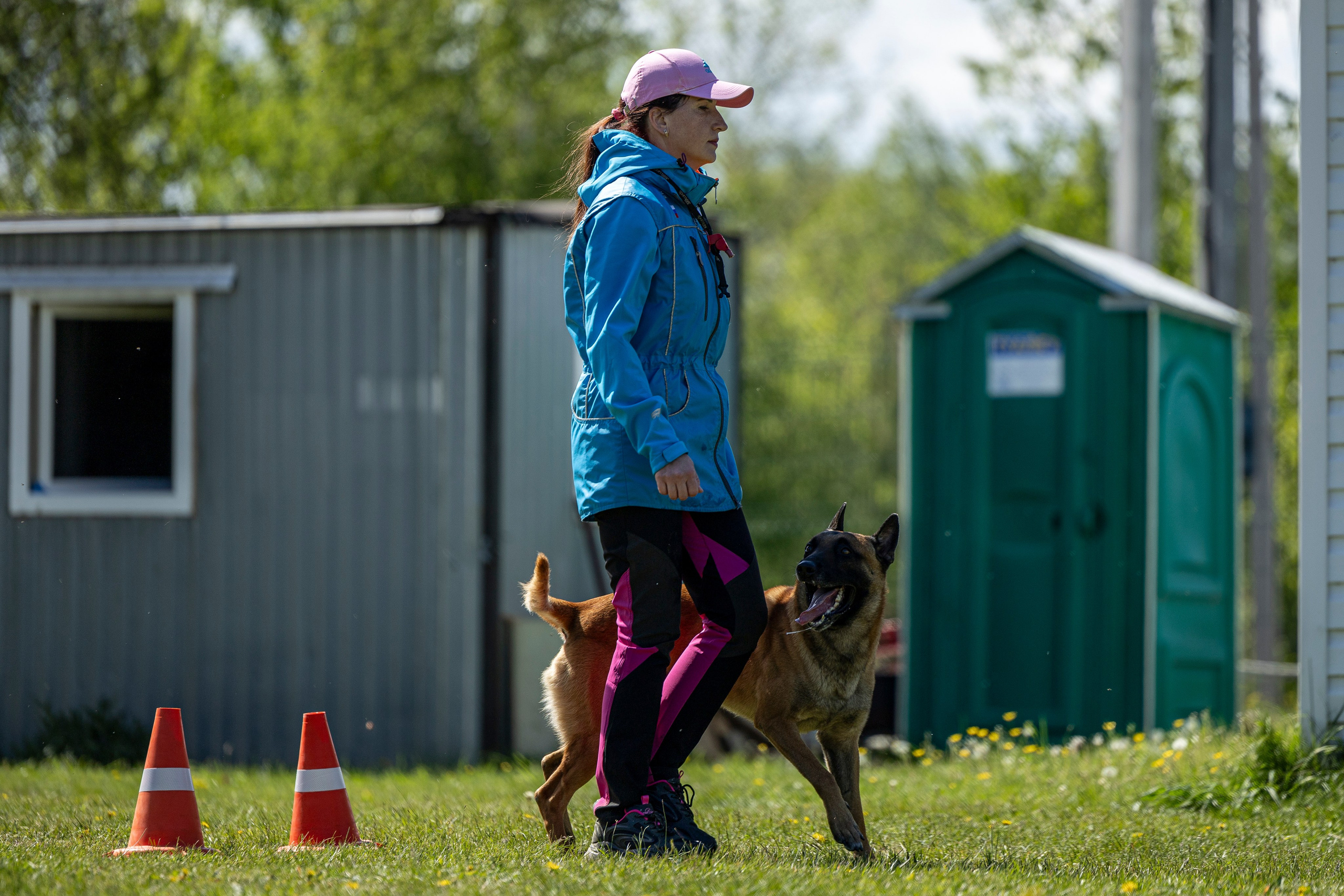 Испытания по мондьорингу в Нижнем Новгороде. Фотограф-анималист Анна Маринич