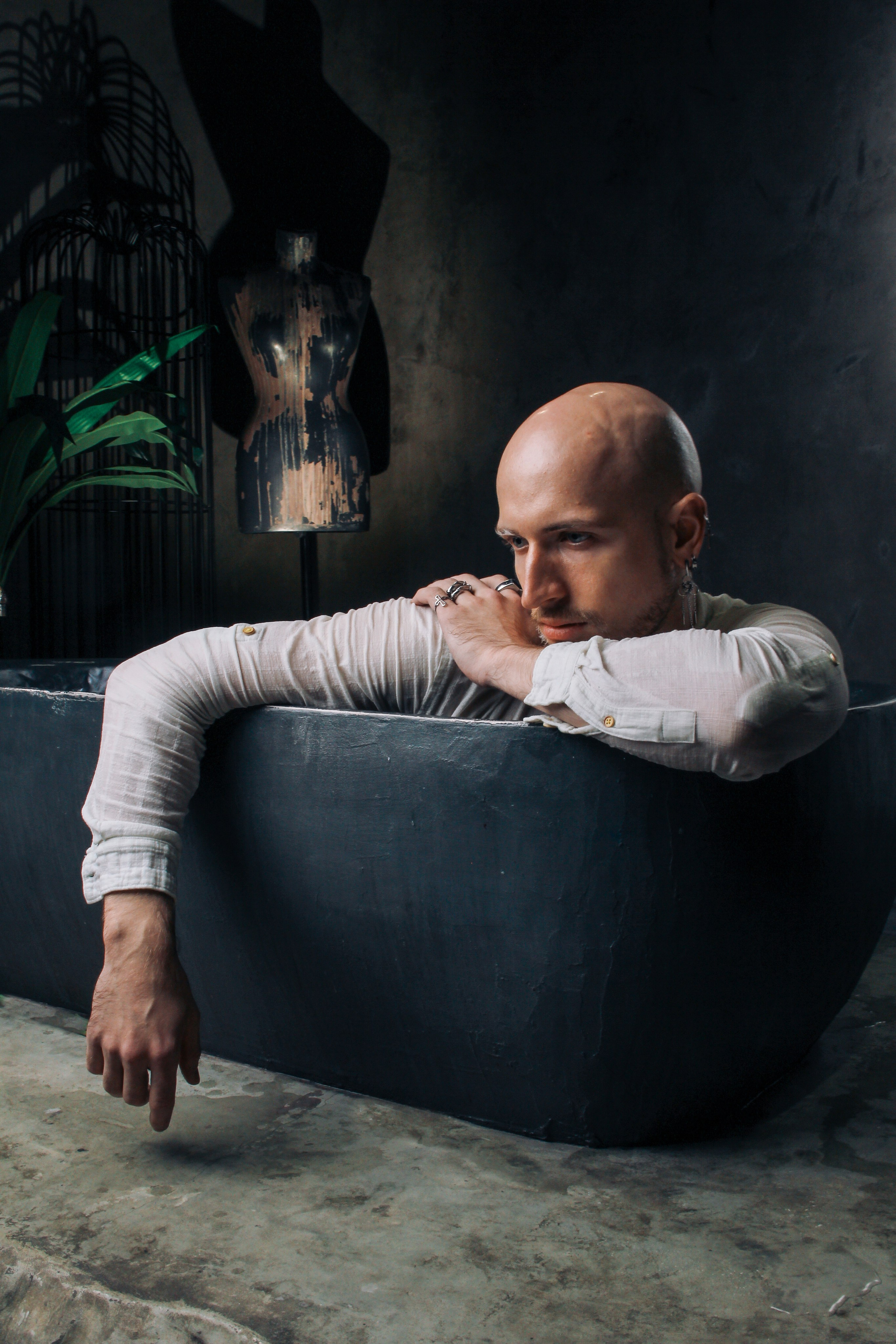 Студийный мужской портрет. Главная