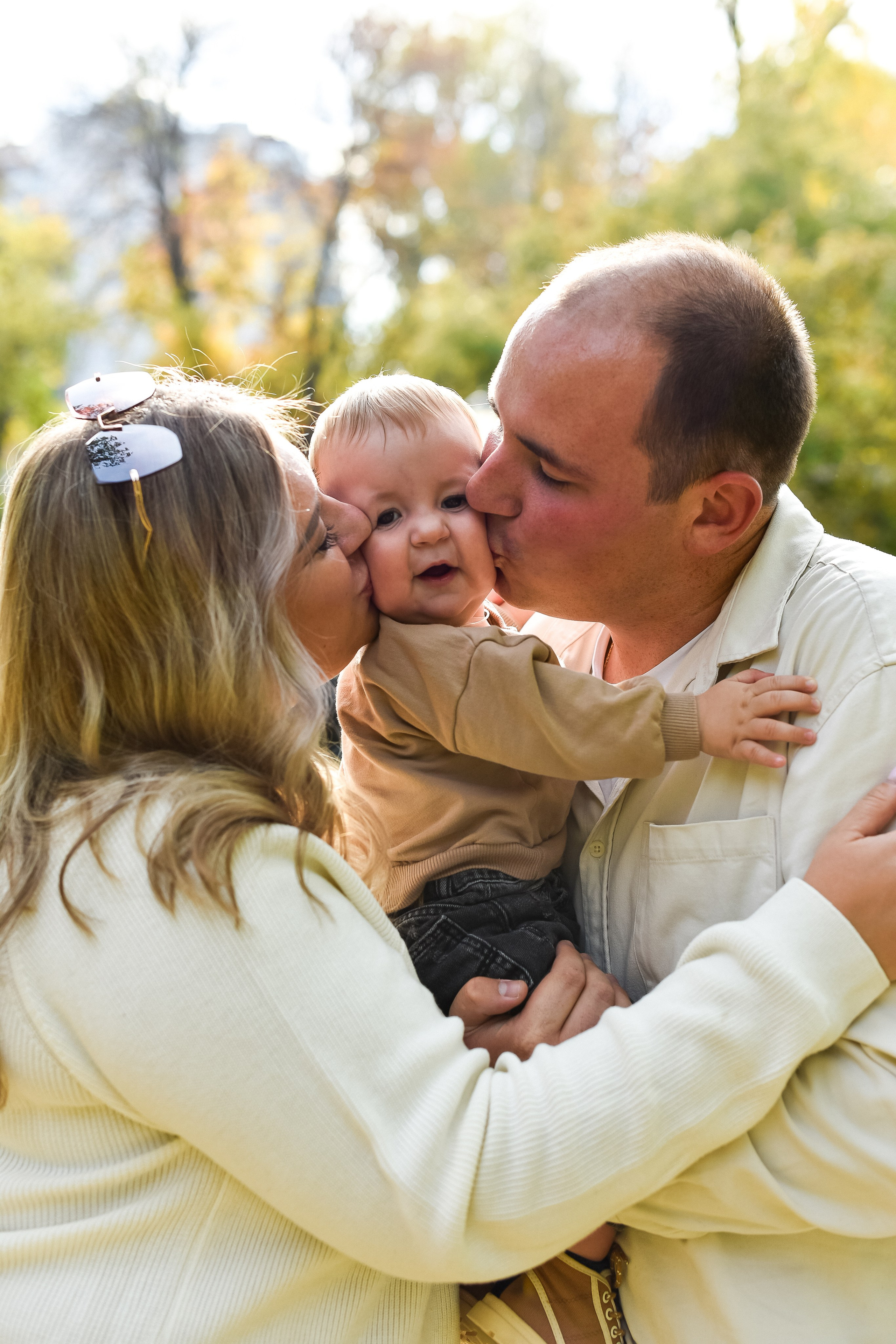 Семья Дмитрий, Настенька и Мирон