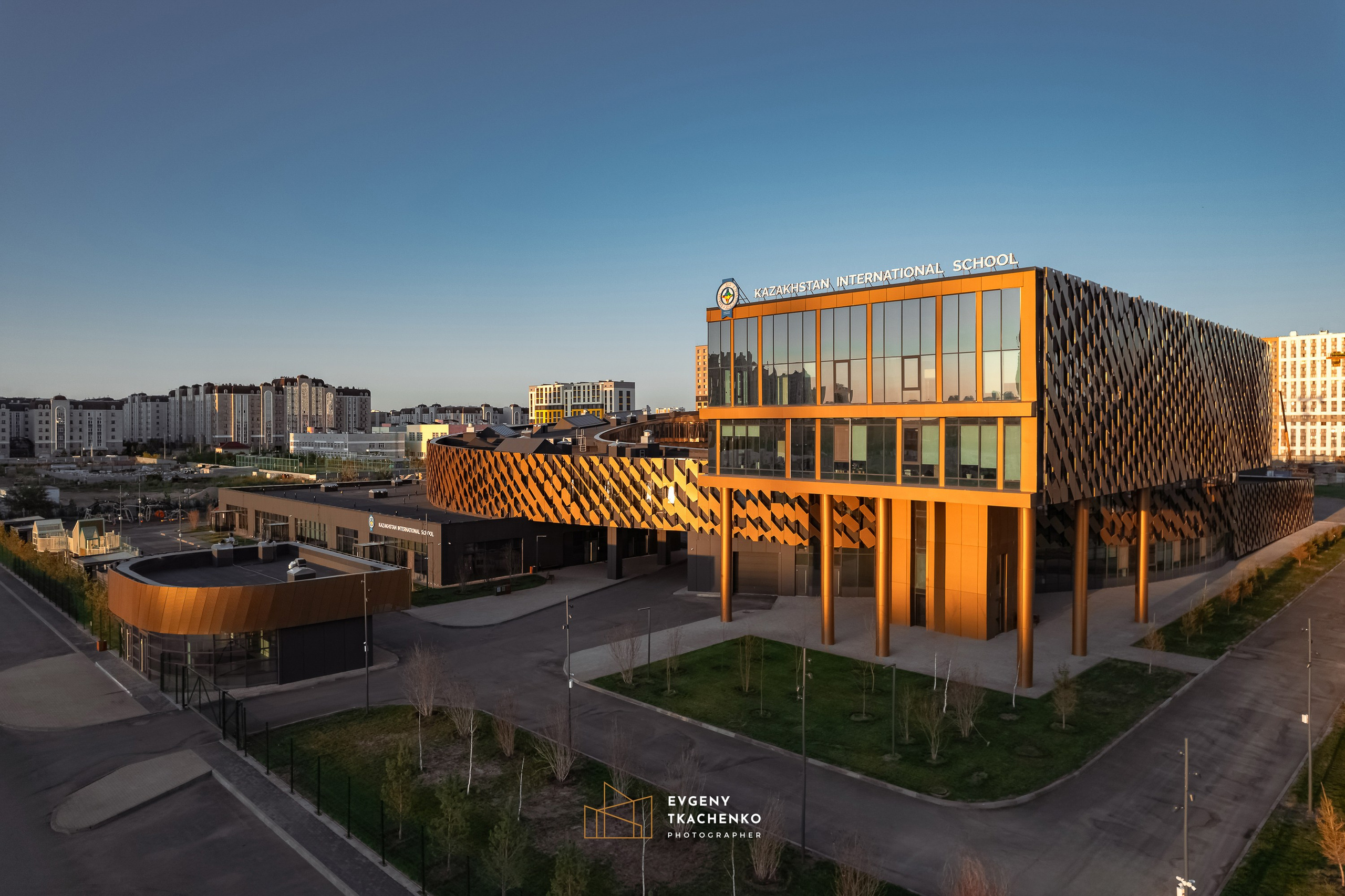 Kazakhstan International School в г. Астана. Архитектурный и интерьерный фотограф в Казахстане