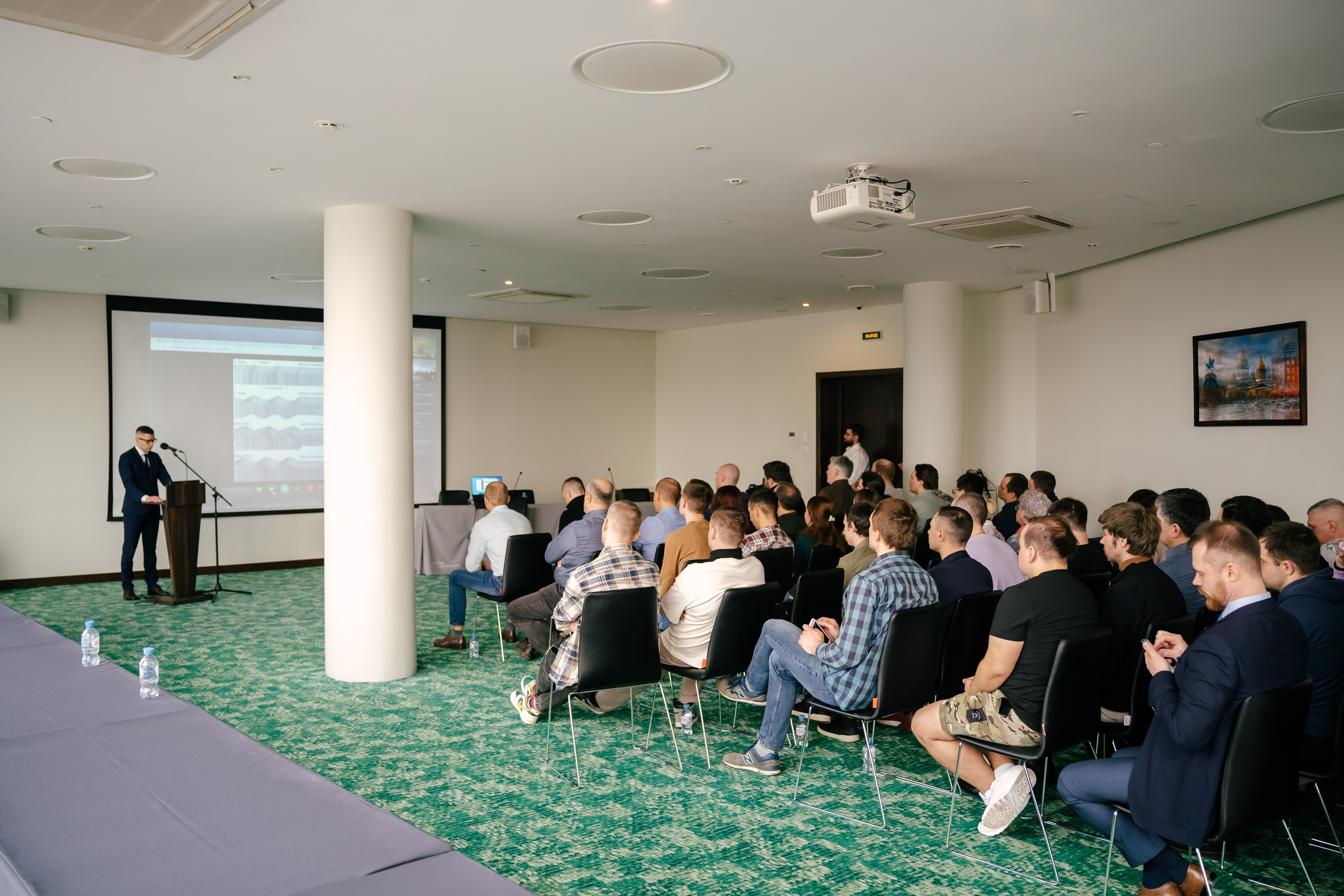 01.04.24 Конференция «10 лет компании». Репортажный фотограф в Санкт-Петербурге. Фотограф на мероприятие в СПБ