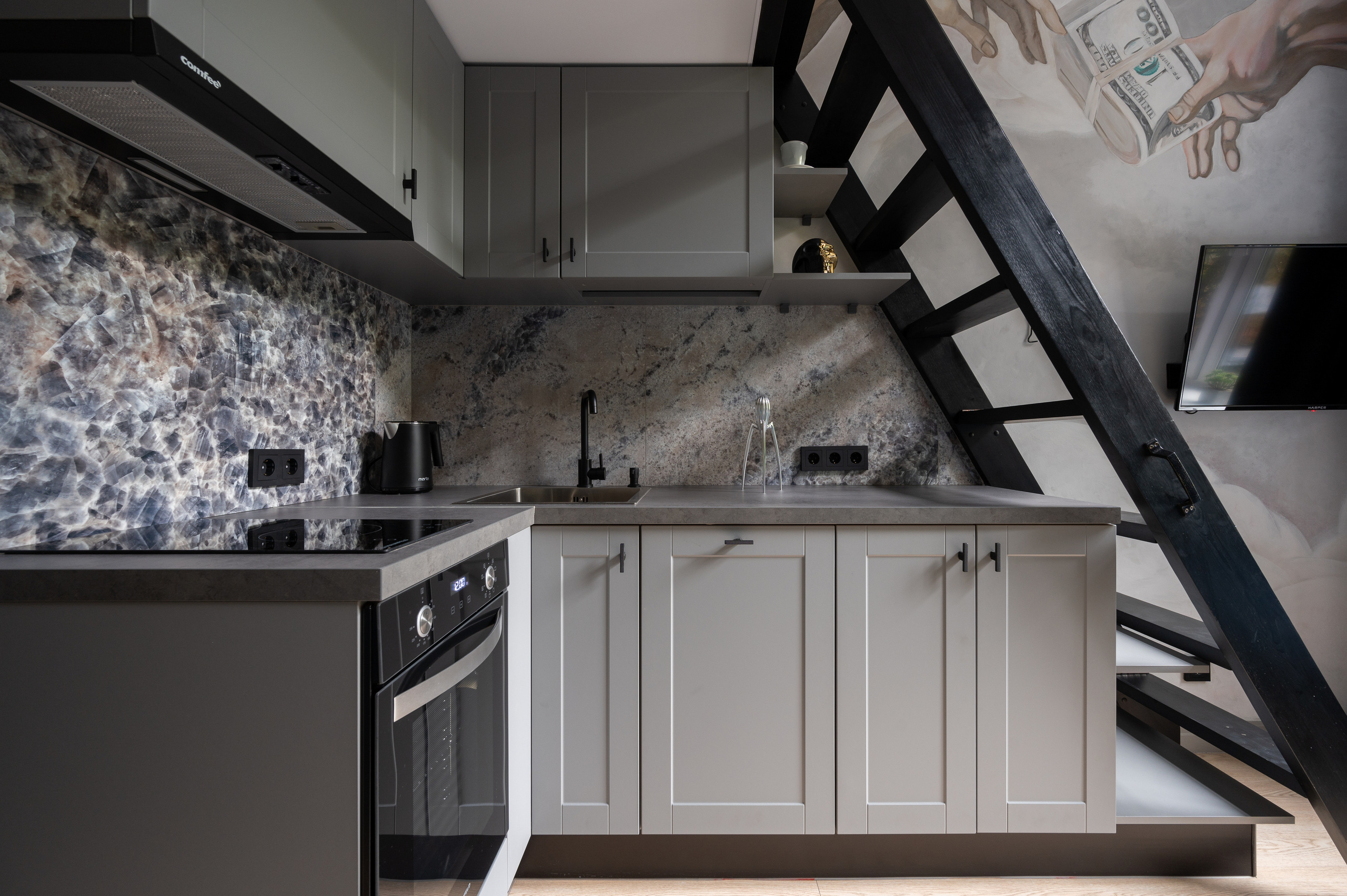 Двухъярусная студия. Интерьерный фотограф Константин Пырьев