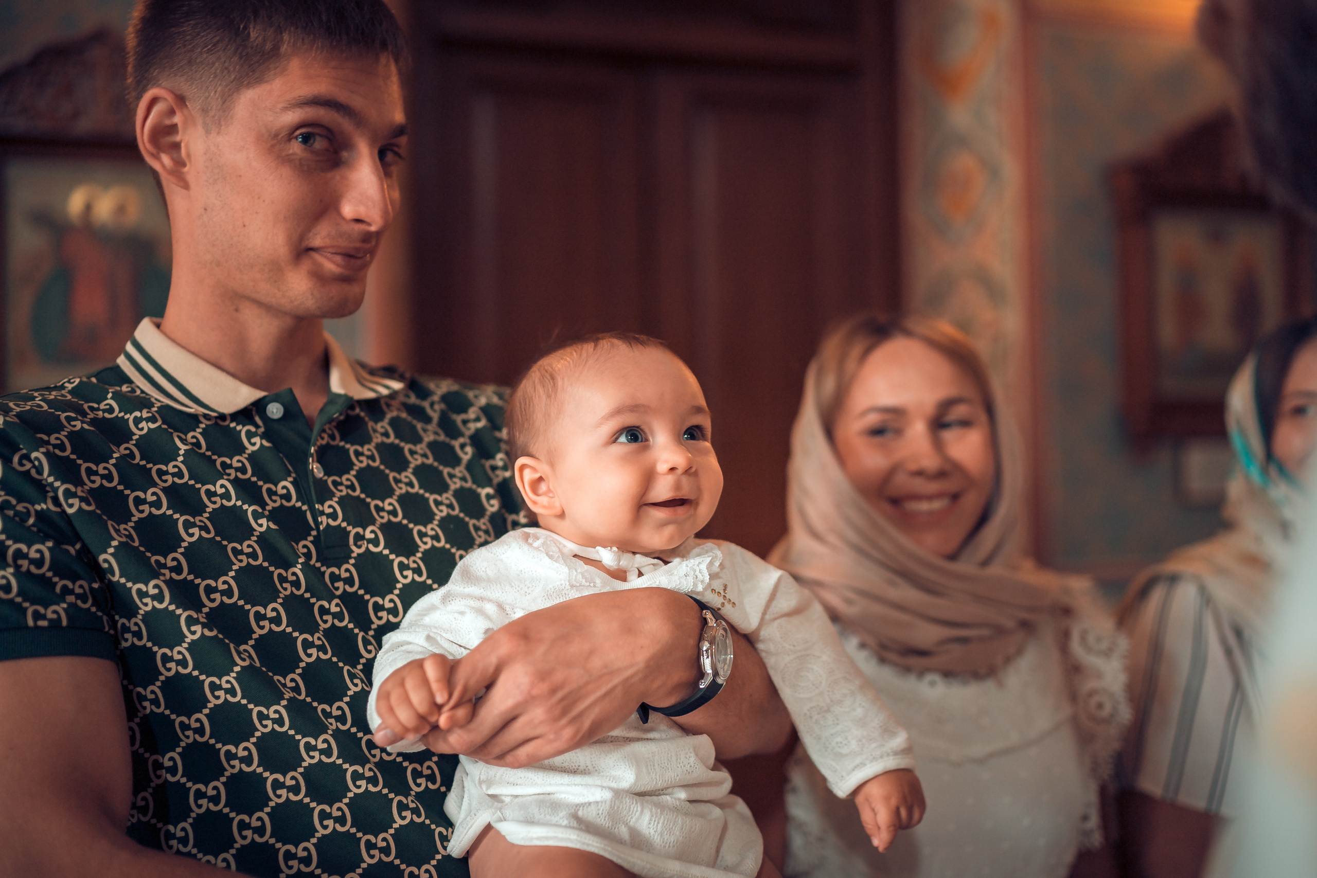 Крещение Елисея. Фотограф на Крещение и Венчание в Красноярске Рамазанова Юлия