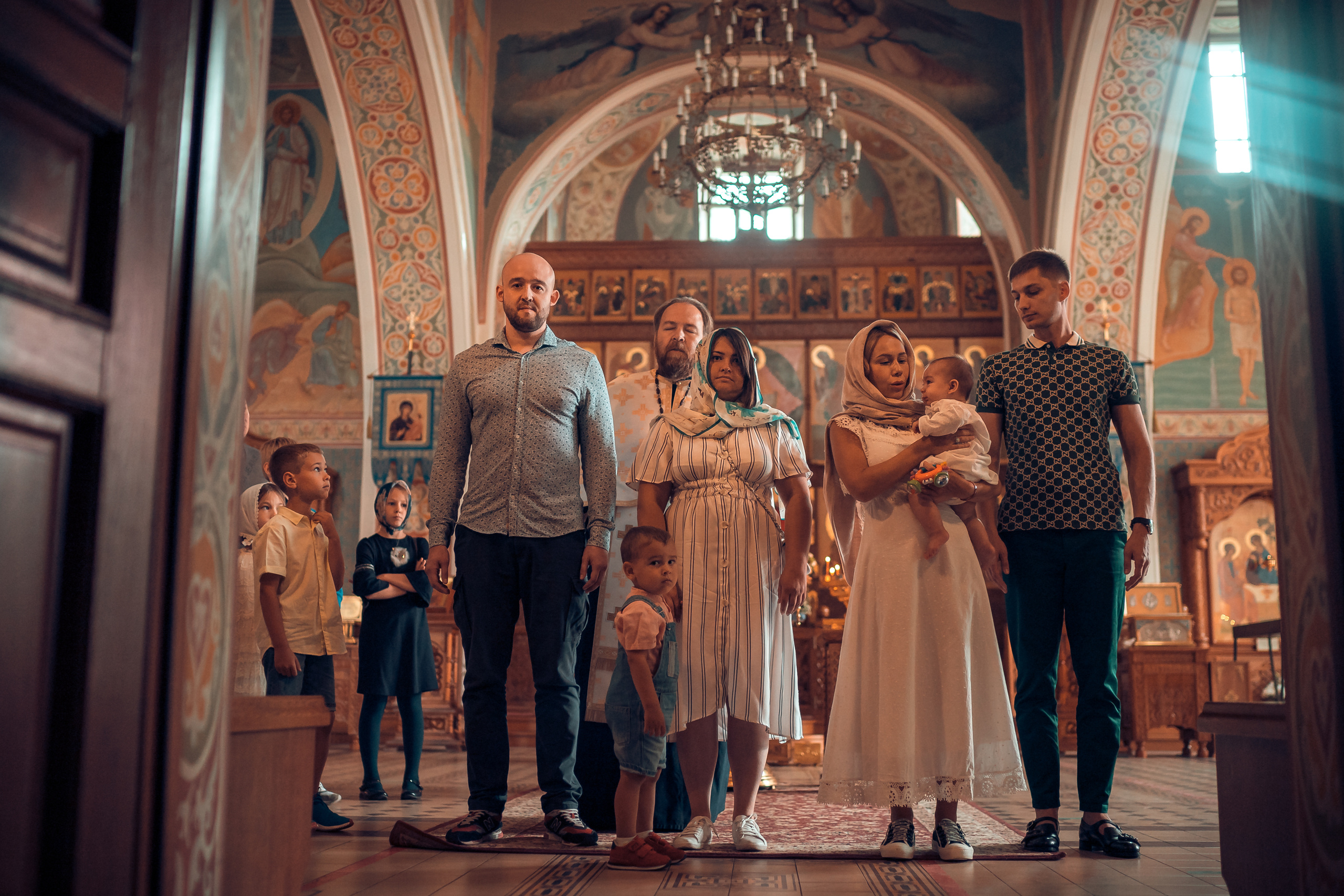 Крещение Елисея. Фотограф на Крещение и Венчание в Красноярске Рамазанова Юлия