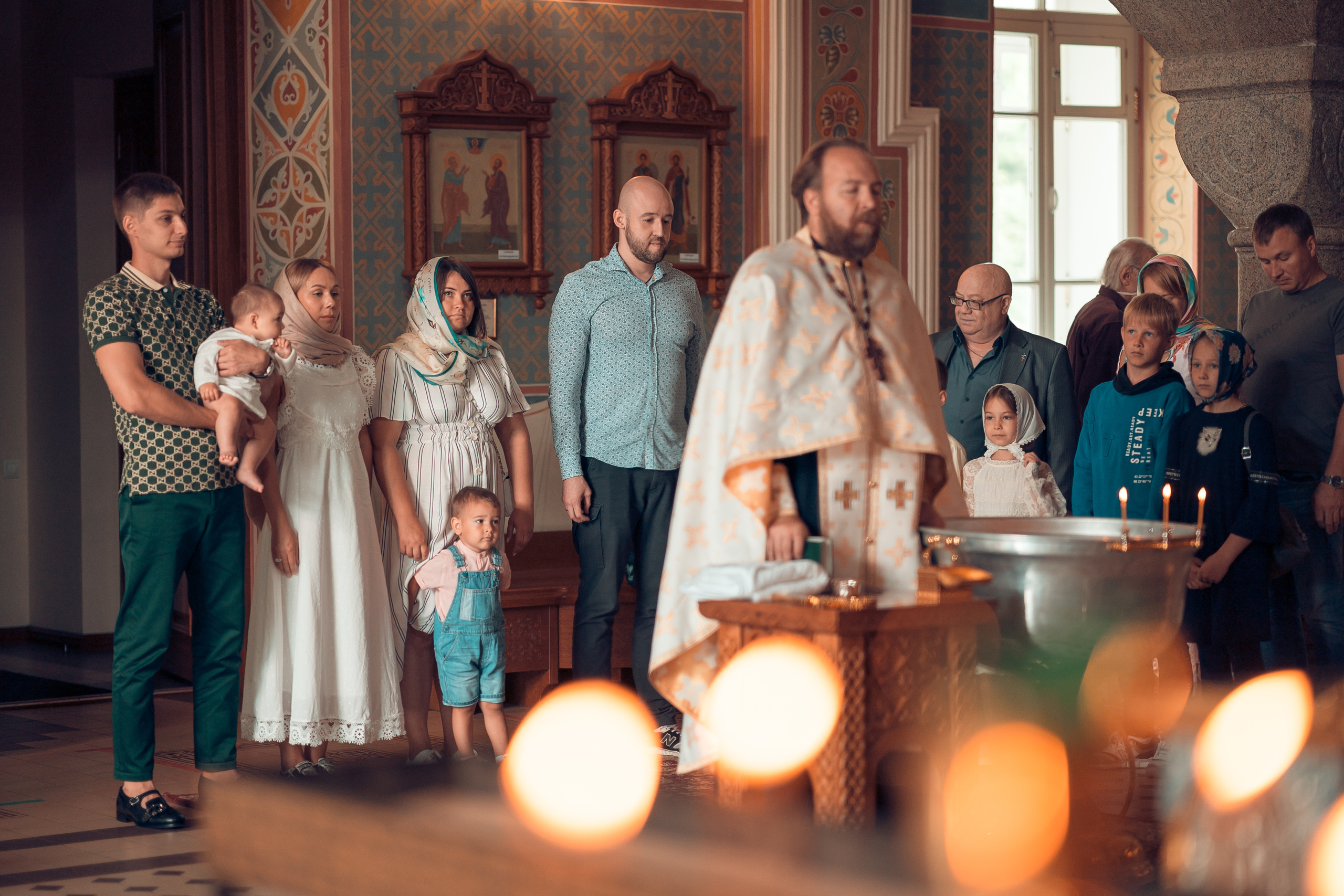 Крещение Елисея. Фотограф на Крещение и Венчание в Красноярске Рамазанова Юлия