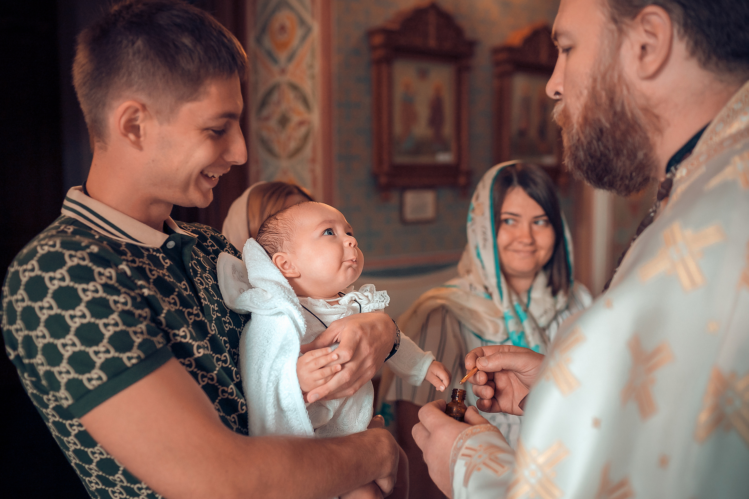 Крещение Елисея. Фотограф на Крещение и Венчание в Красноярске Рамазанова Юлия