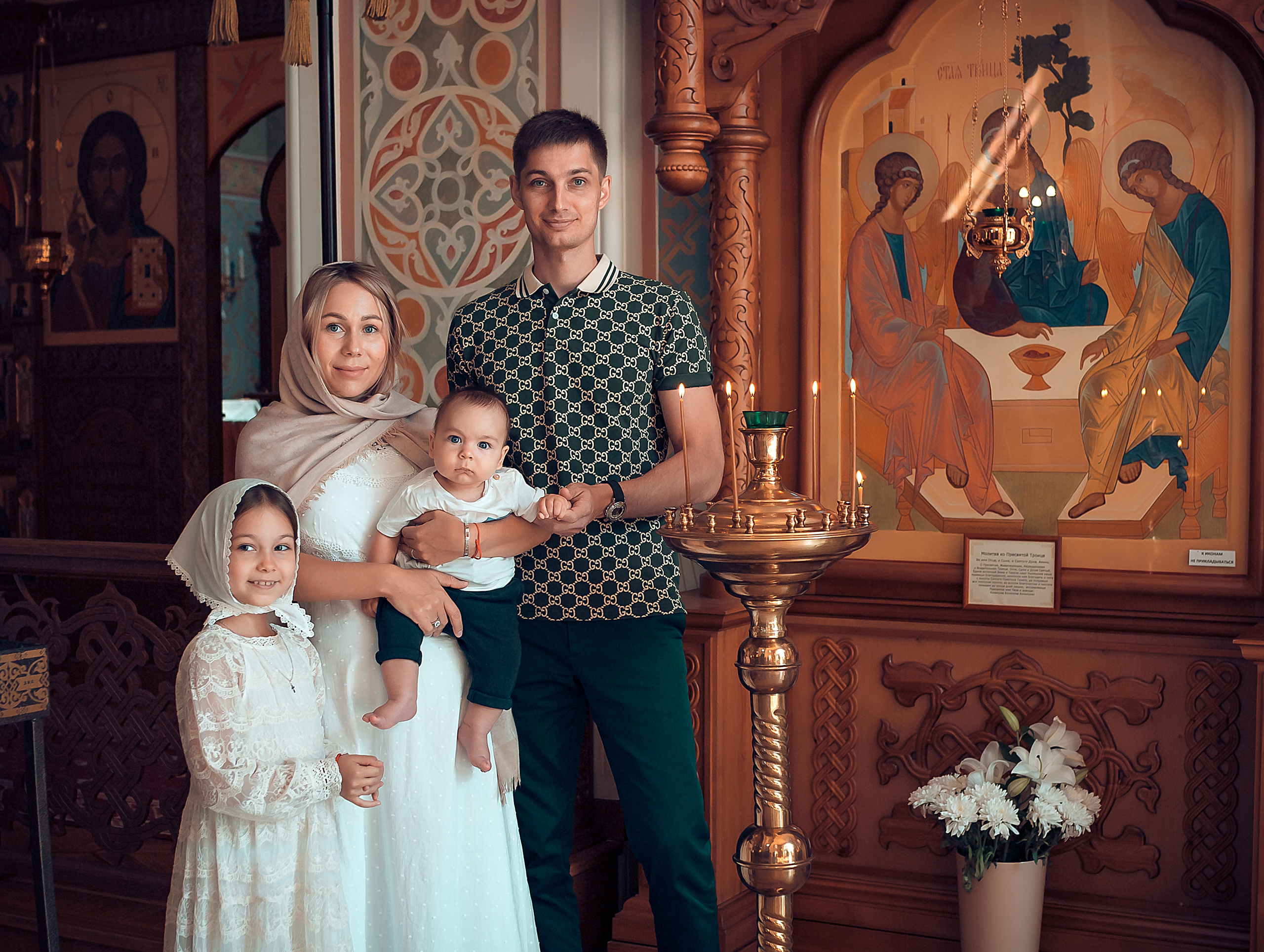 Крещение Елисея. Фотограф на Крещение и Венчание в Красноярске Рамазанова Юлия