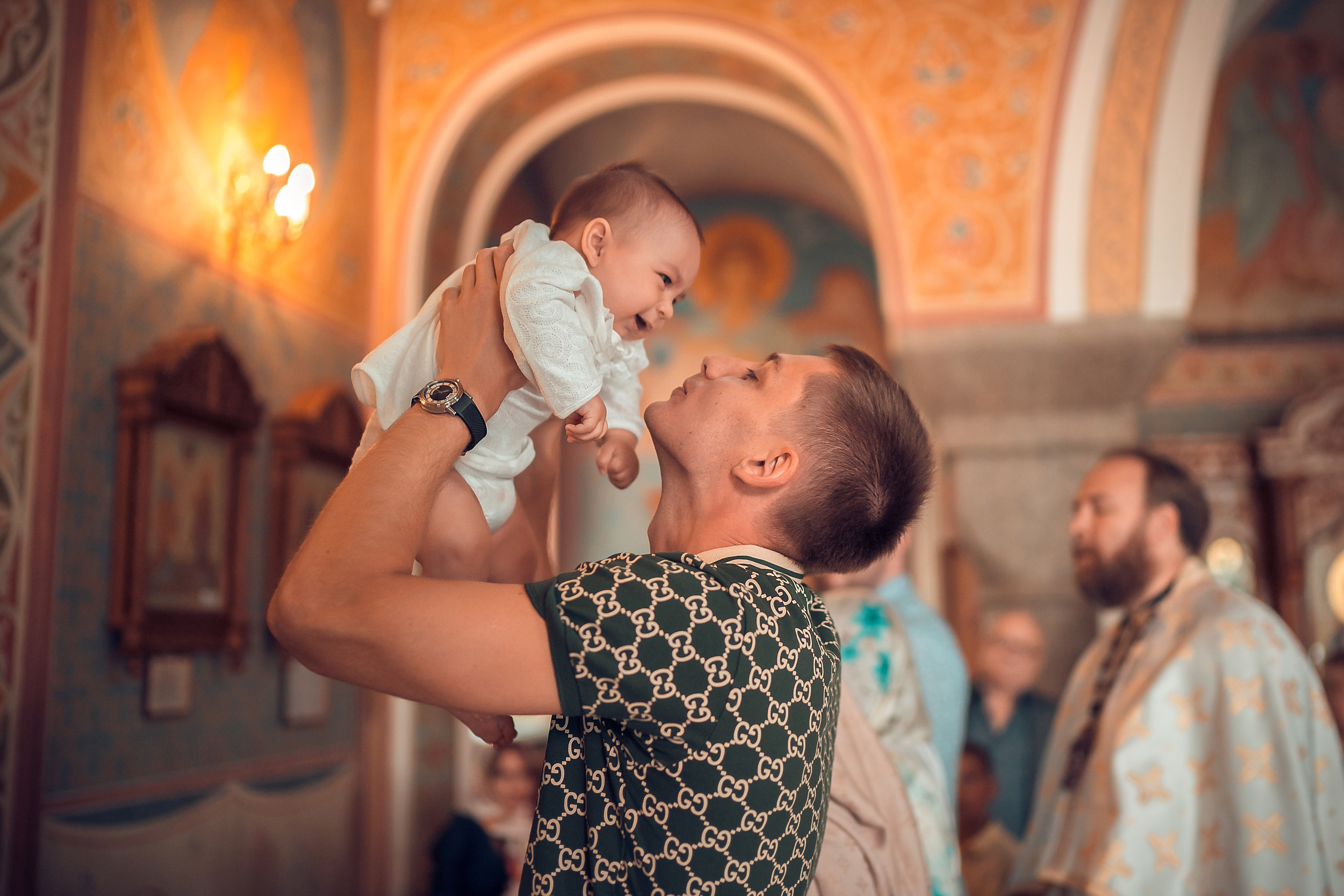 Крещение Елисея. Фотограф на Крещение и Венчание в Красноярске Рамазанова Юлия