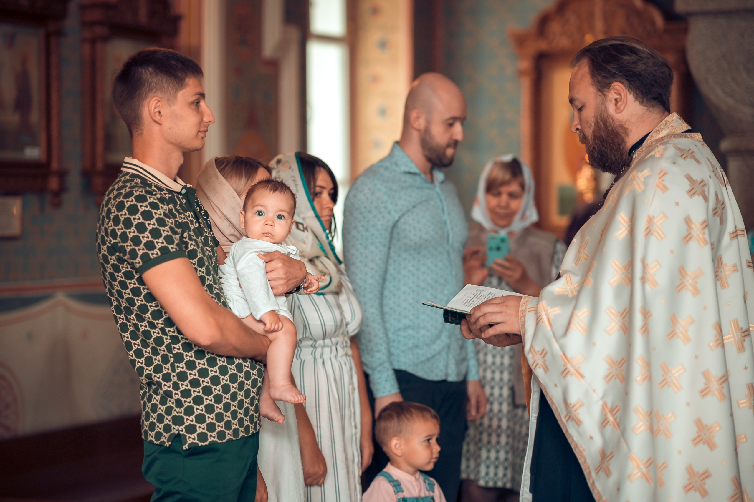 Крещение Елисея. Фотограф на Крещение и Венчание в Красноярске Рамазанова Юлия