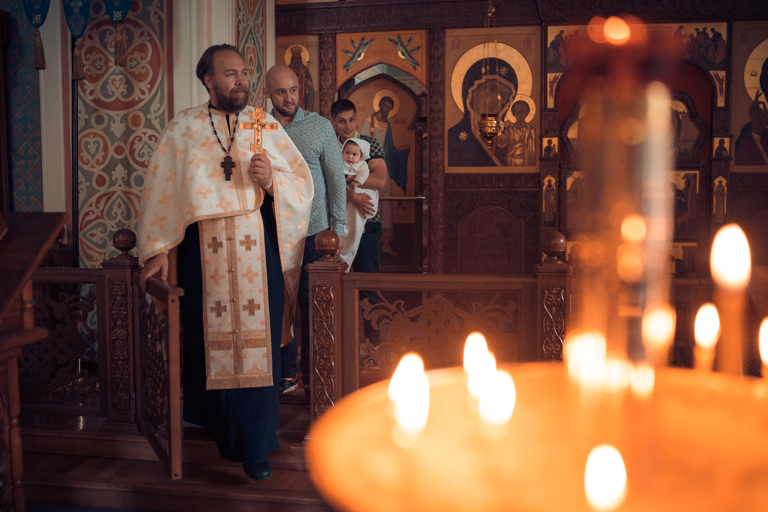 Крещение Елисея. Фотограф на Крещение и Венчание в Красноярске Рамазанова Юлия