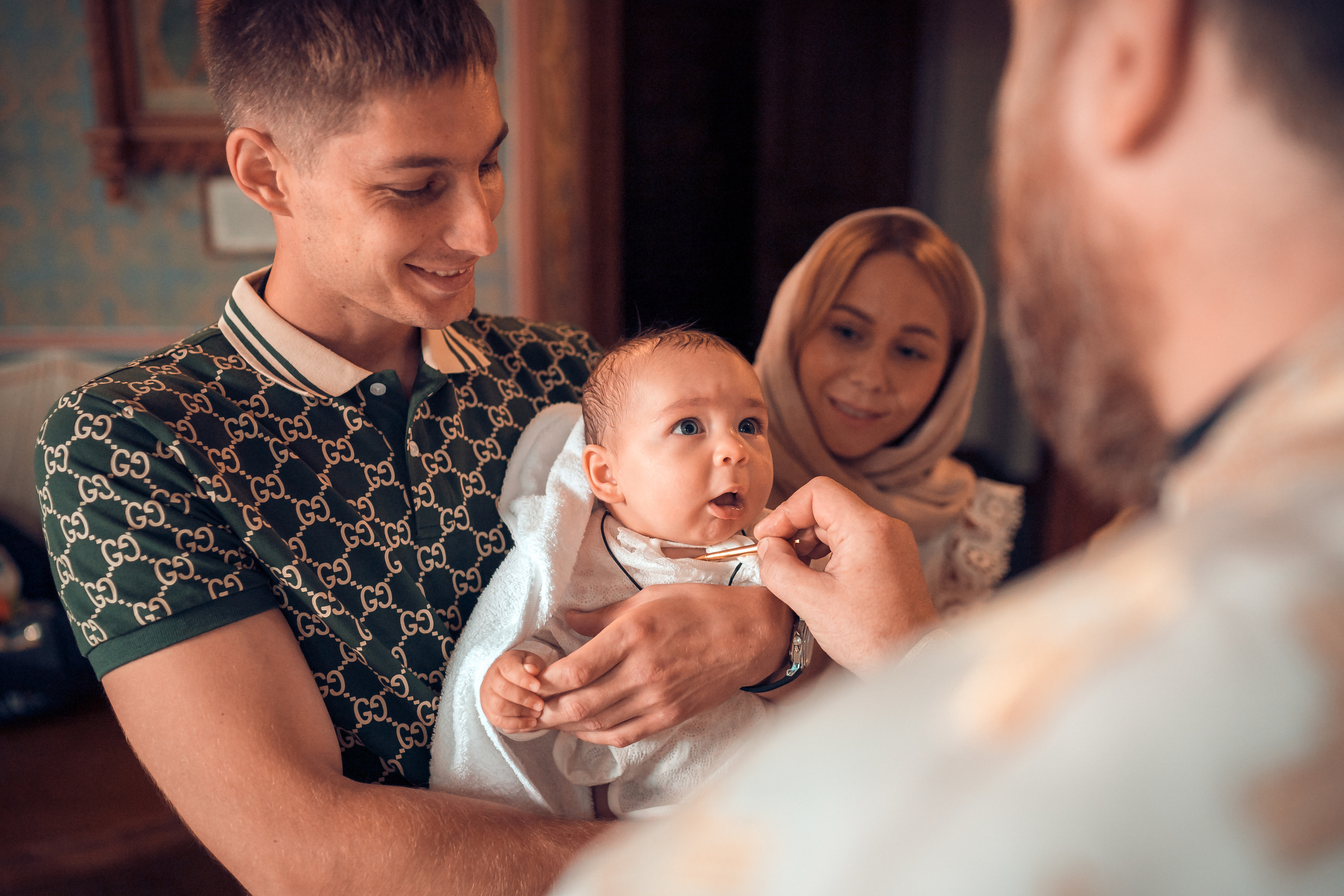 Крещение Елисея. Фотограф на Крещение и Венчание в Красноярске Рамазанова Юлия